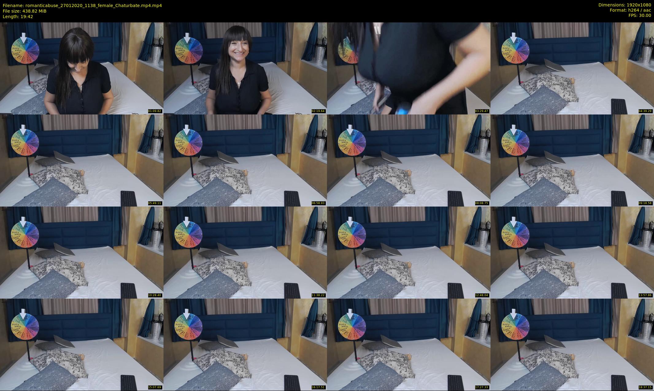 romanticabuse — 20 minute Chaturbate female cam show recording, 1080p, Jan 27, 2020