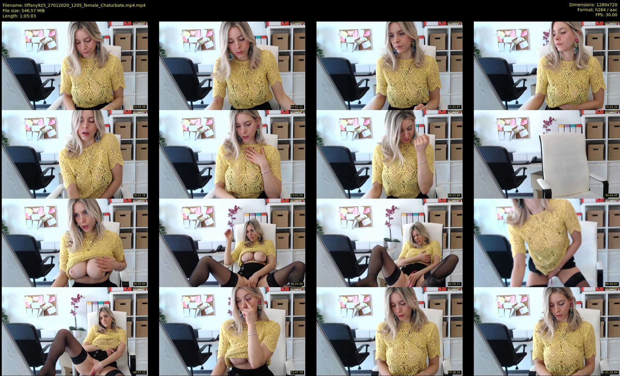 tiffany925 — 66 minute Chaturbate female cam show recording, 720p, Jan 27, 2020