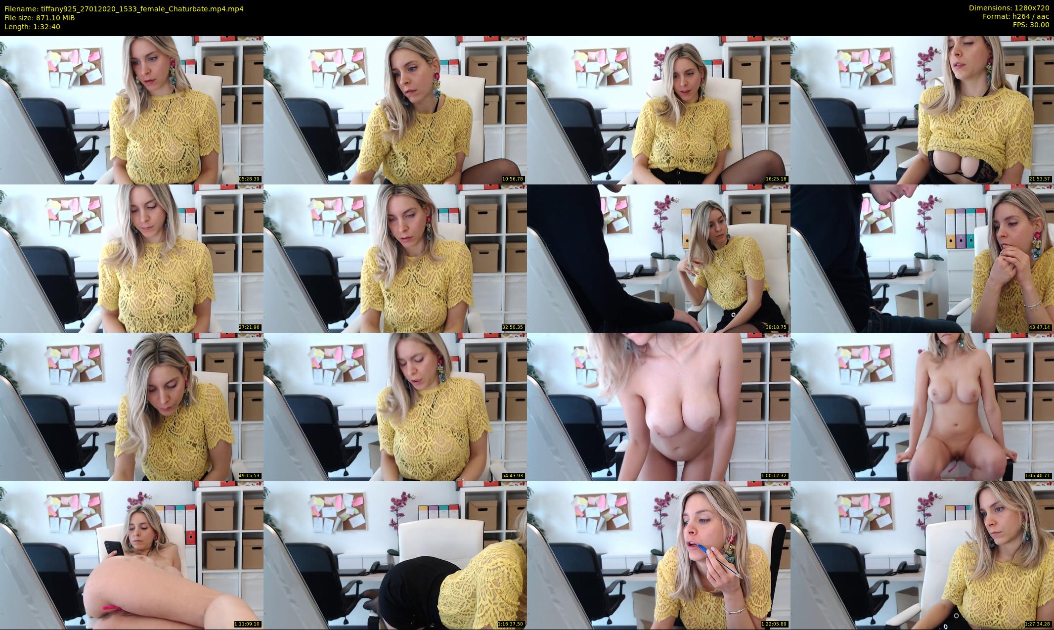 tiffany925 — 93 minute Chaturbate female cam show recording, 720p, Jan 27, 2020