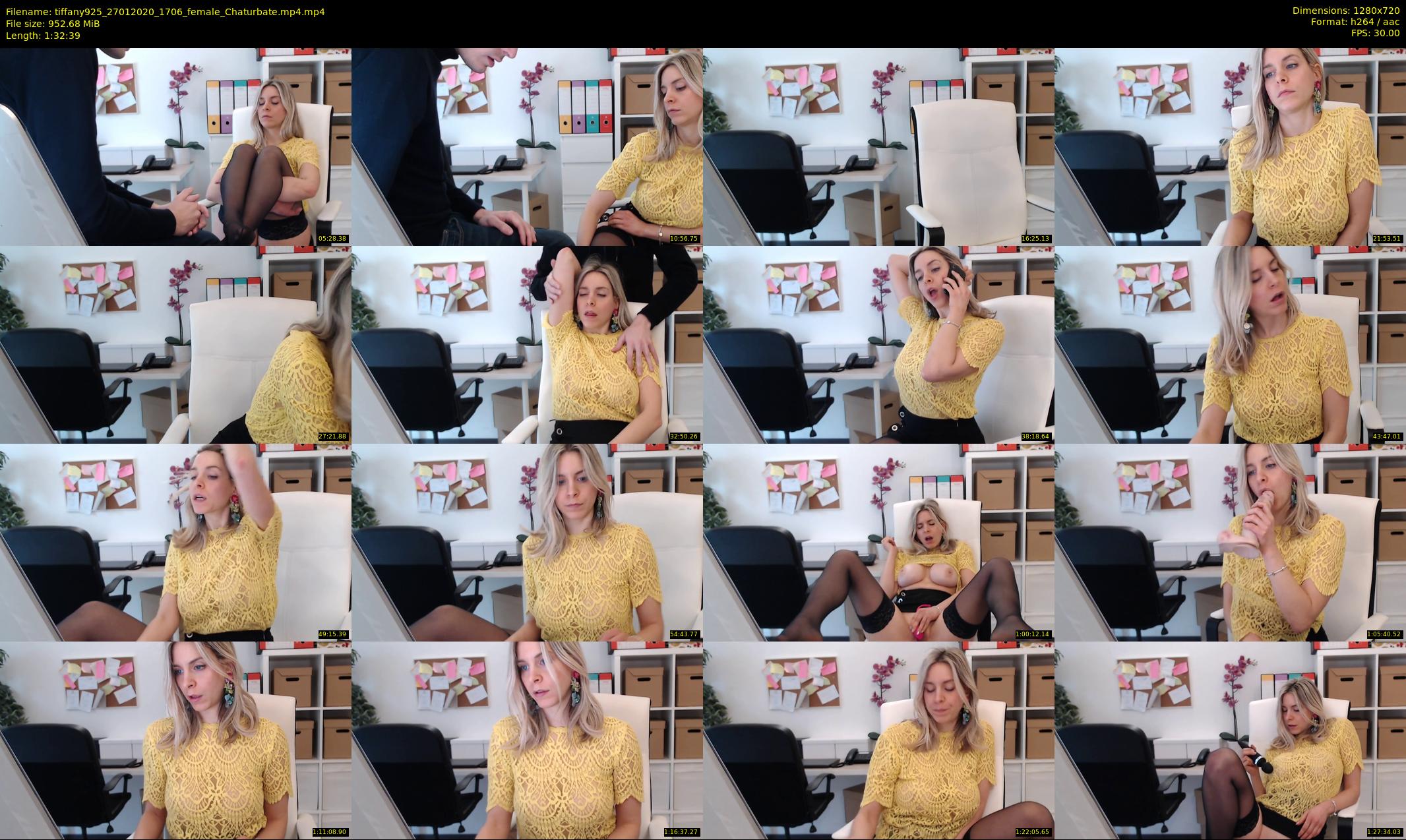 tiffany925 — 93 minute Chaturbate female cam show recording, 720p, Jan 27, 2020