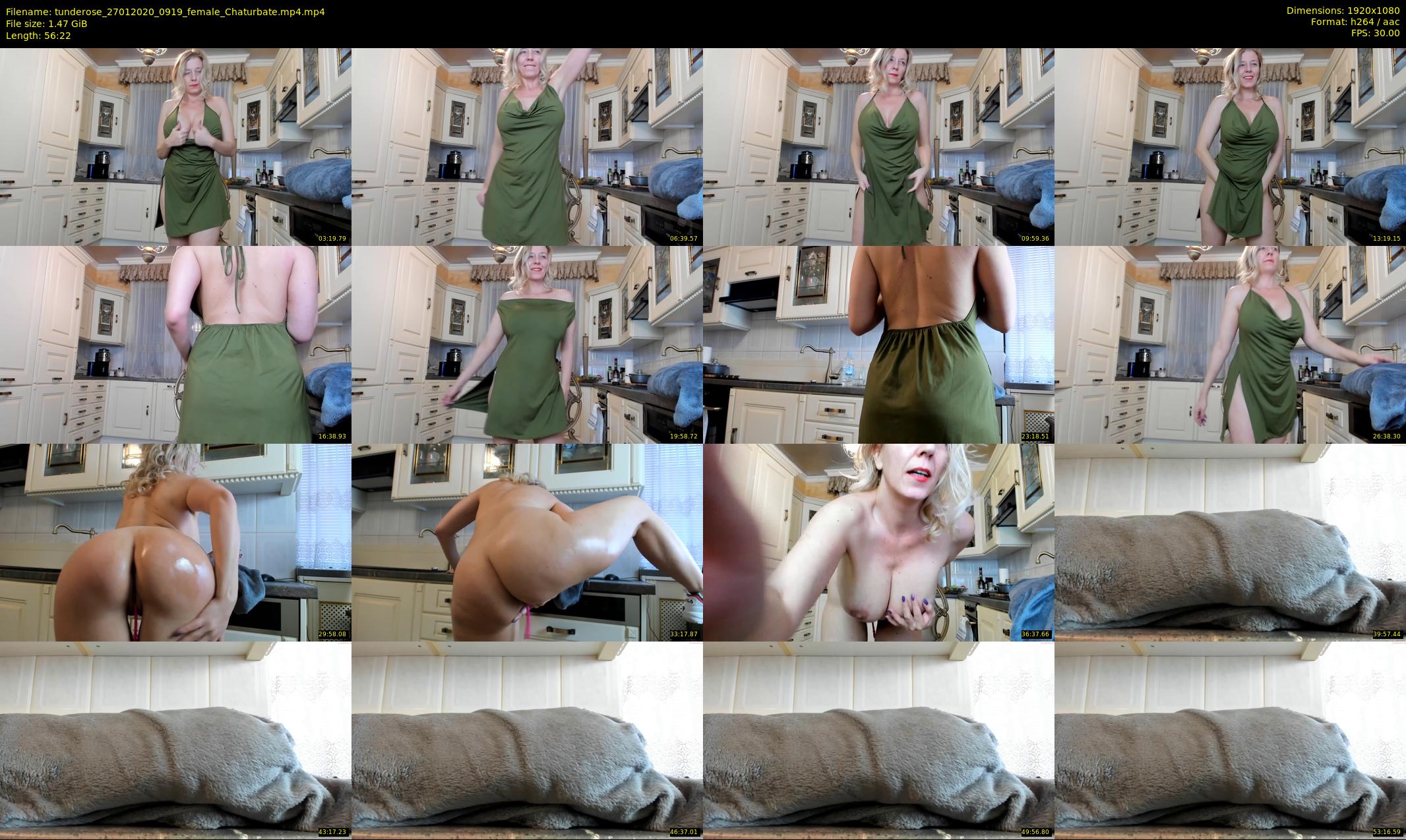 tunderose — 57 minute Chaturbate female cam show recording, 1080p, Jan 27, 2020
