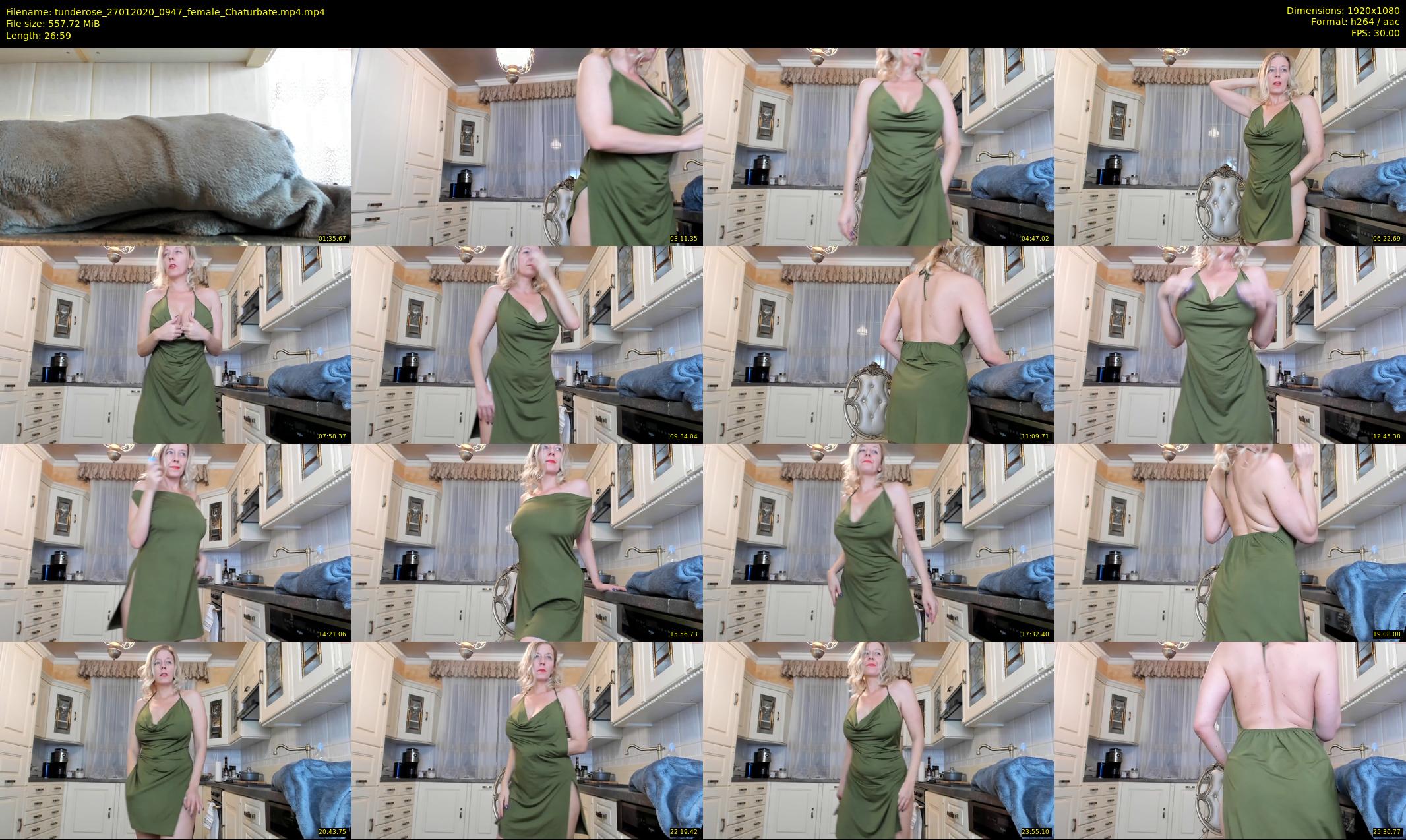 tunderose — 27 minute Chaturbate female cam show recording, 1080p, Jan 27, 2020