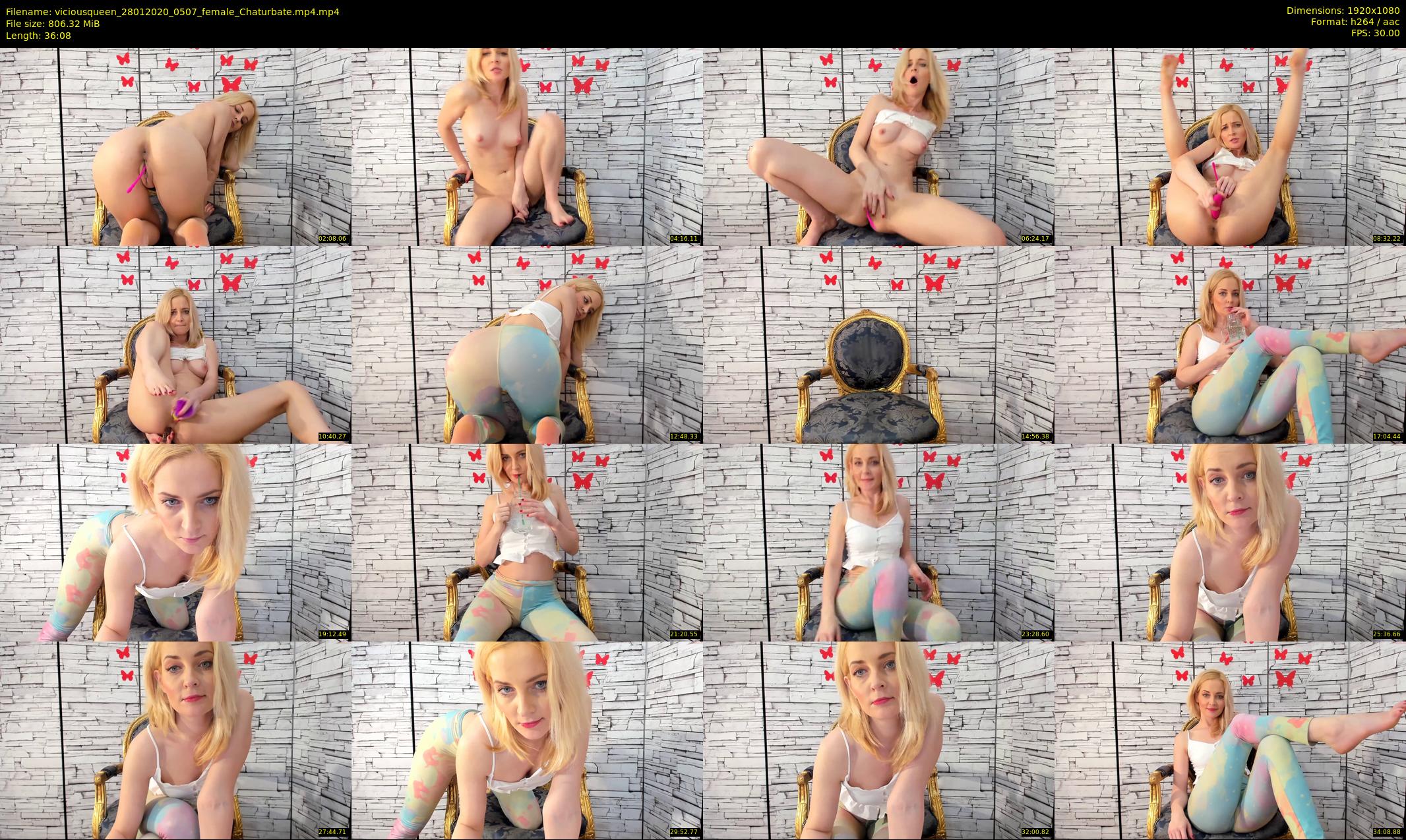 viciousqueen — 37 minute Chaturbate female cam show recording, 1080p, Jan 28, 2020