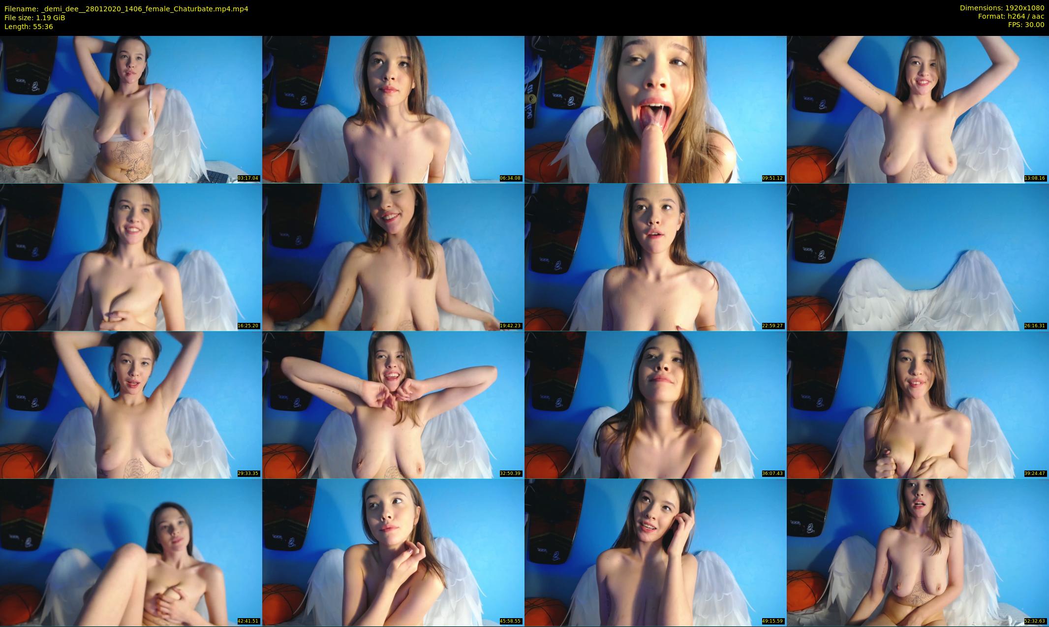 _demi_dee_ — 56 minute Chaturbate female cam show recording, 1080p, Jan 28, 2020