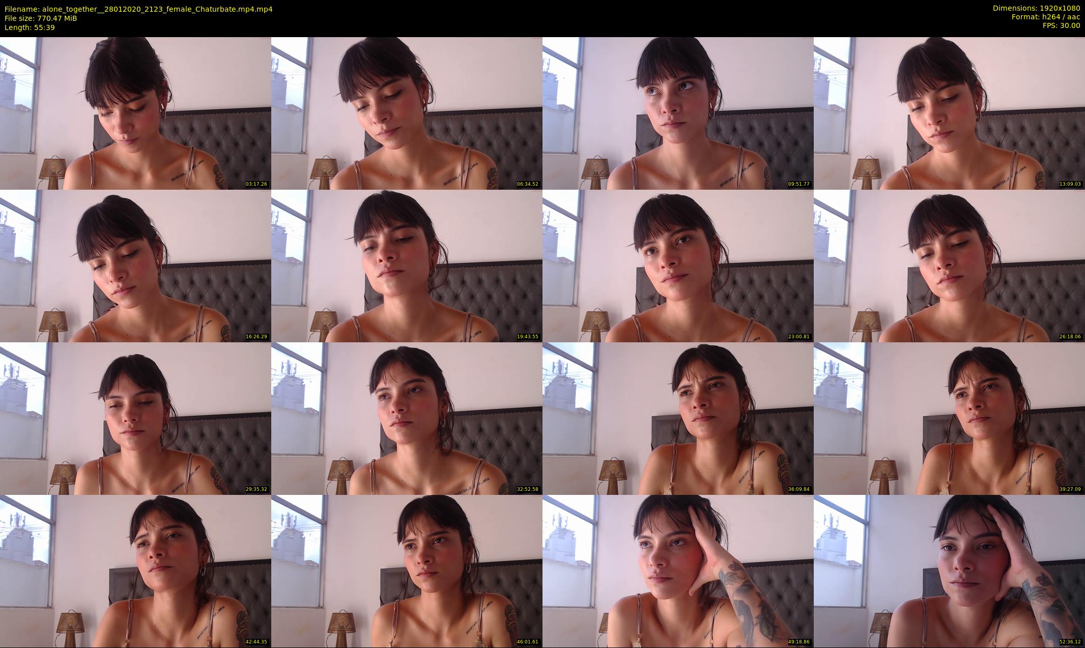 alone_together_ — 56 minute Chaturbate female cam show recording, 1080p, Jan 28, 2020