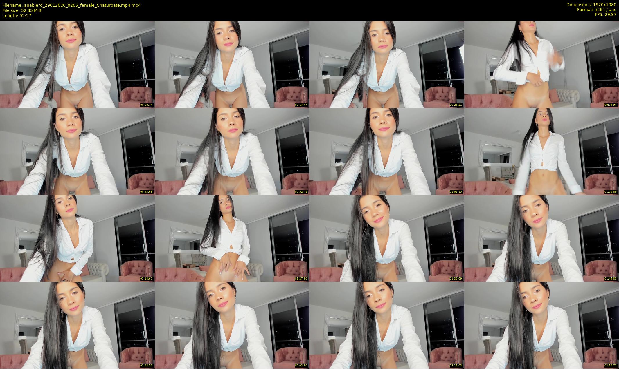 anablerd — 3 minute Chaturbate female cam show recording, 1080p, Jan 29, 2020