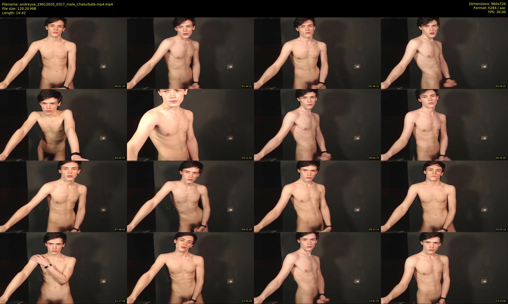 andreyve — 15 minute Chaturbate male cam show recording, 720p, Jan 29, 2020