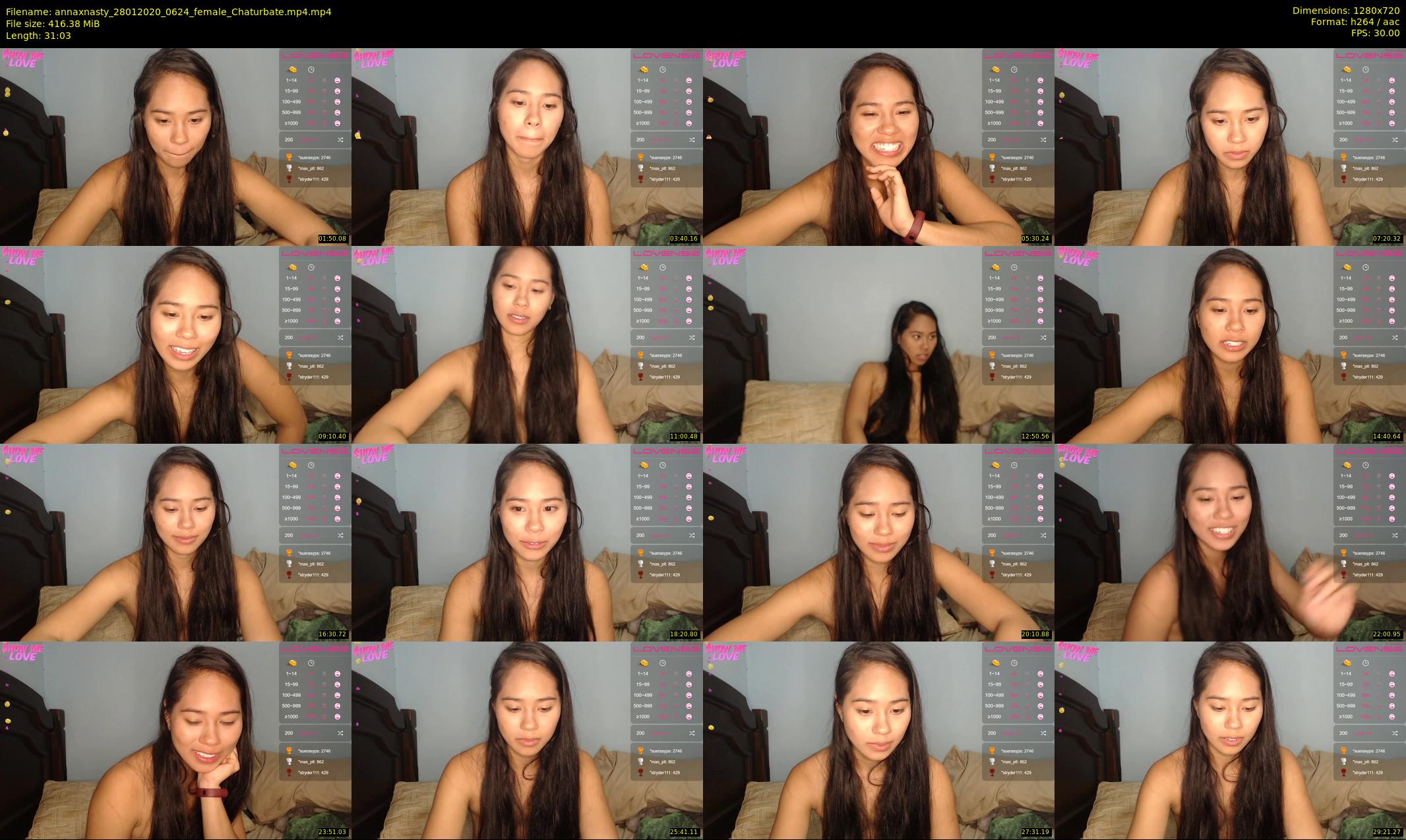 annaxnasty — 32 minute Chaturbate female cam show recording, 720p, Jan 28, 2020