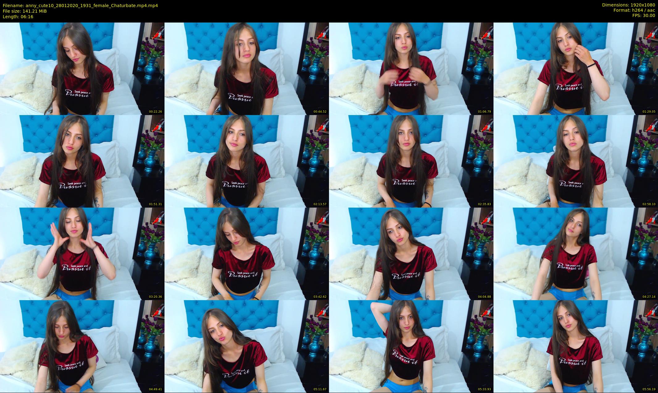 anny_cute10 — 7 minute Chaturbate female cam show recording, 1080p, Jan 28, 2020