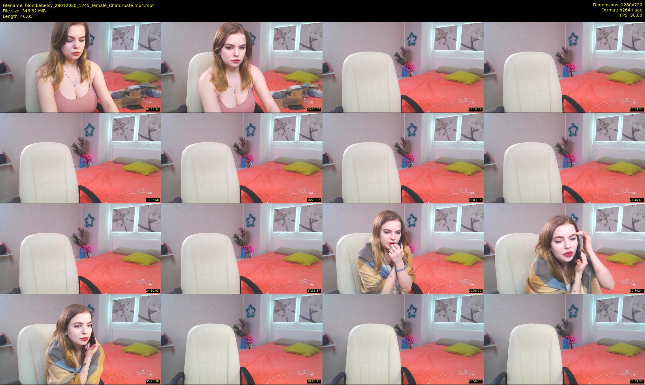 blondiebetsy — 47 minute Chaturbate female cam show recording, 720p, Jan 28, 2020