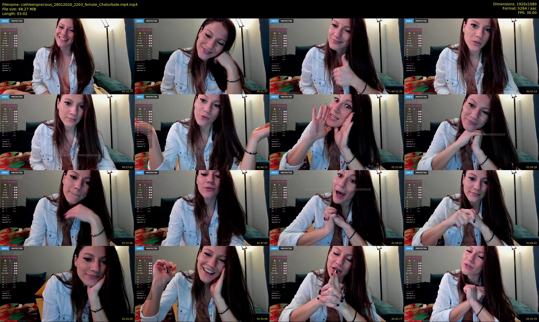 cathleenprecious — 4 minute Chaturbate female cam show recording, 1080p, Jan 28, 2020