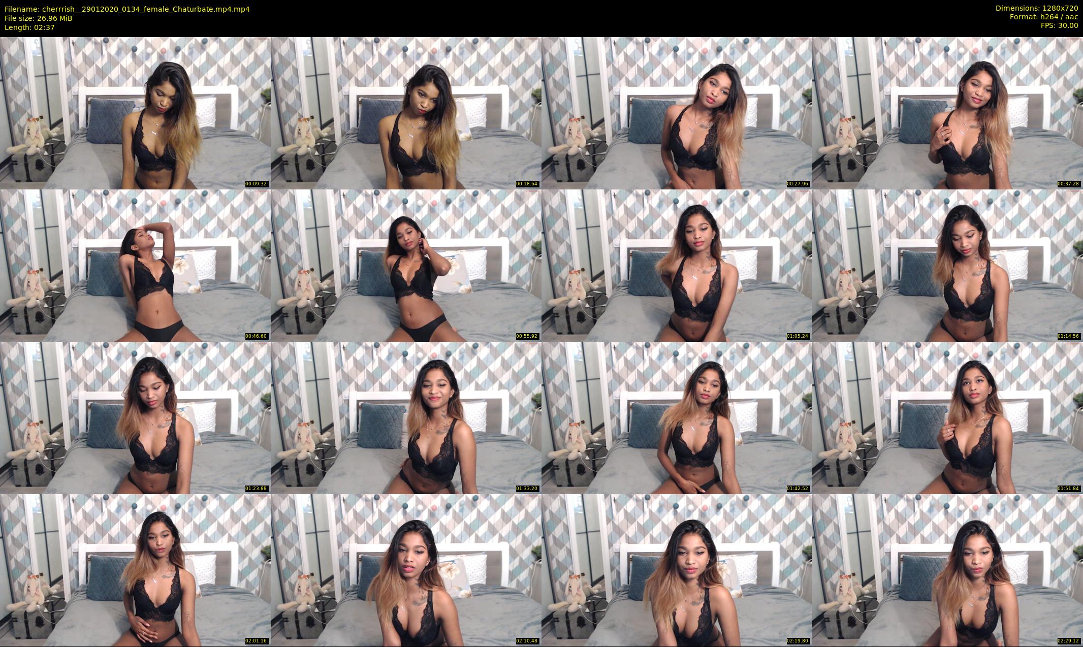 cherrrish_ — 3 minute Chaturbate female cam show recording, 720p, Jan 29, 2020