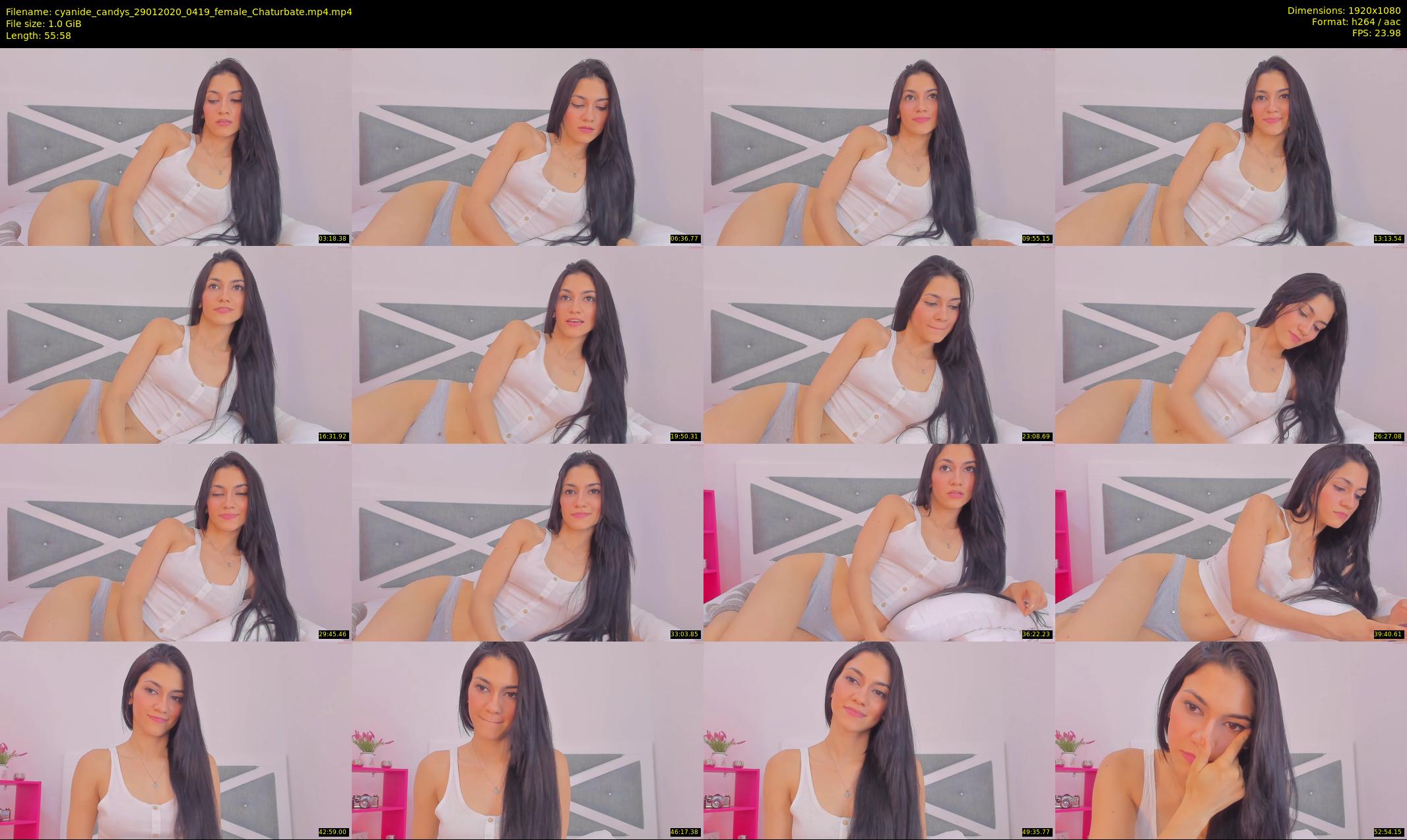 cyanide_candys — 56 minute Chaturbate female cam show recording, 1080p, Jan 29, 2020