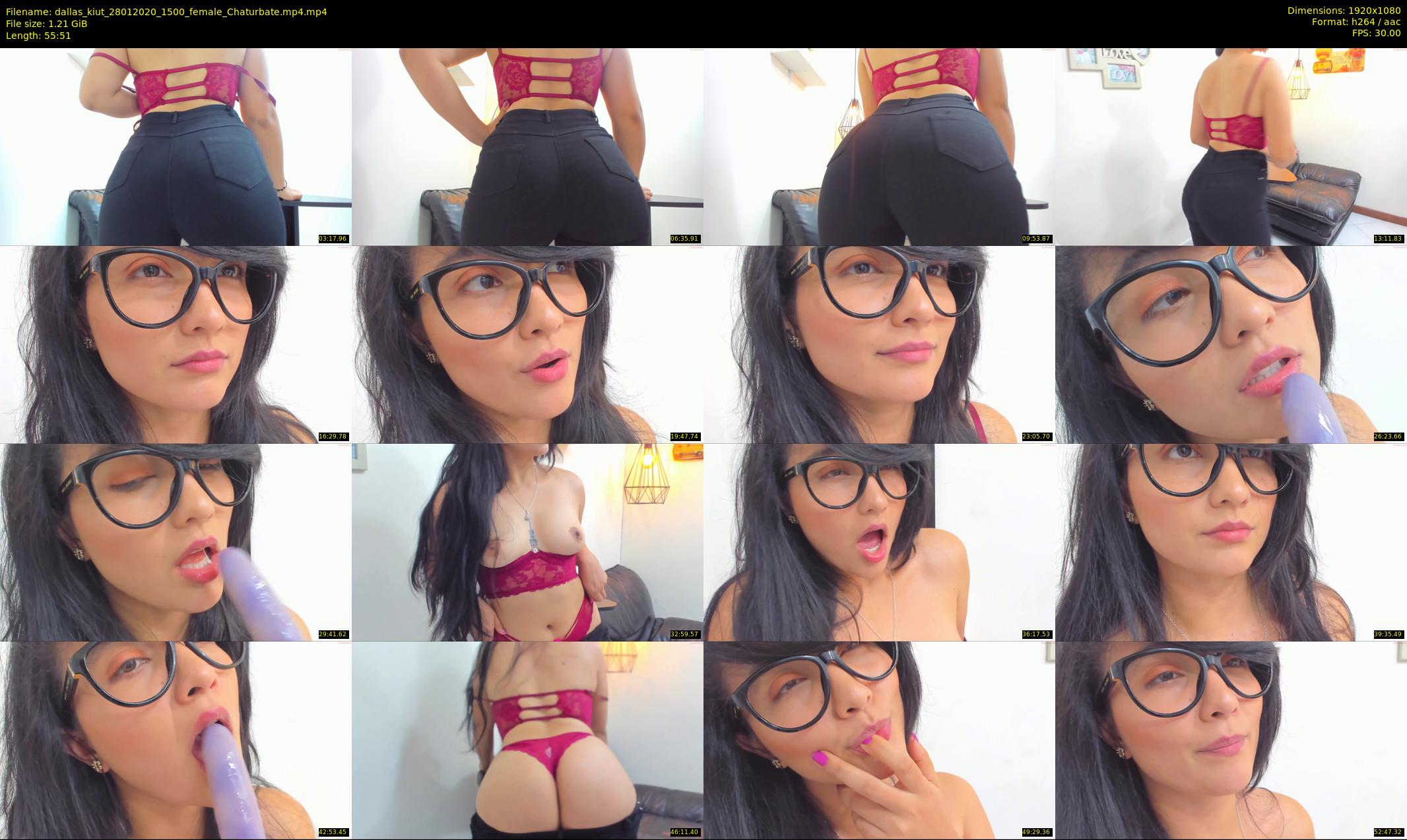 dallas_kiut — 56 minute Chaturbate female cam show recording, 1080p, Jan 28, 2020