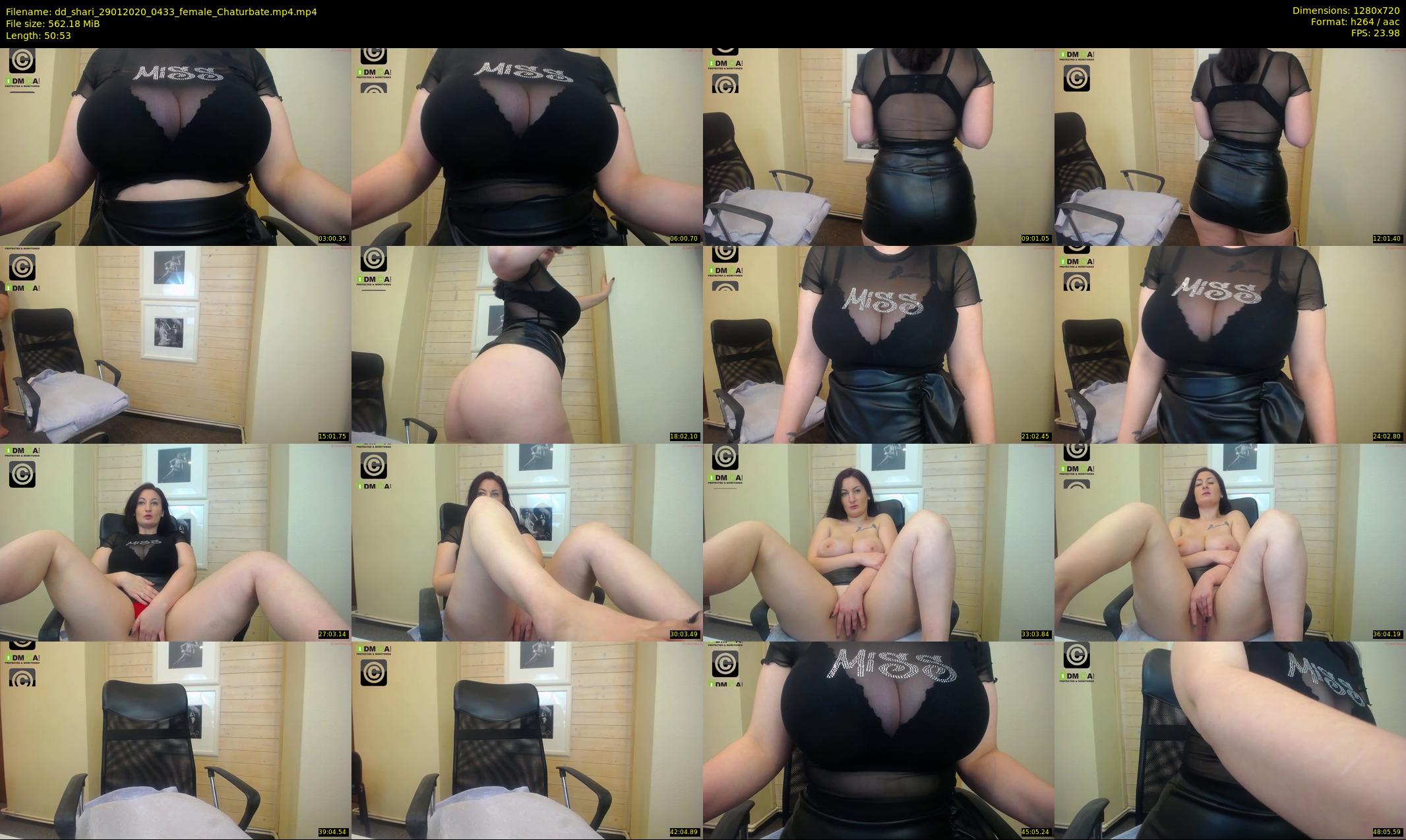 dd_shari — 51 minute Chaturbate female cam show recording, 720p, Jan 29, 2020