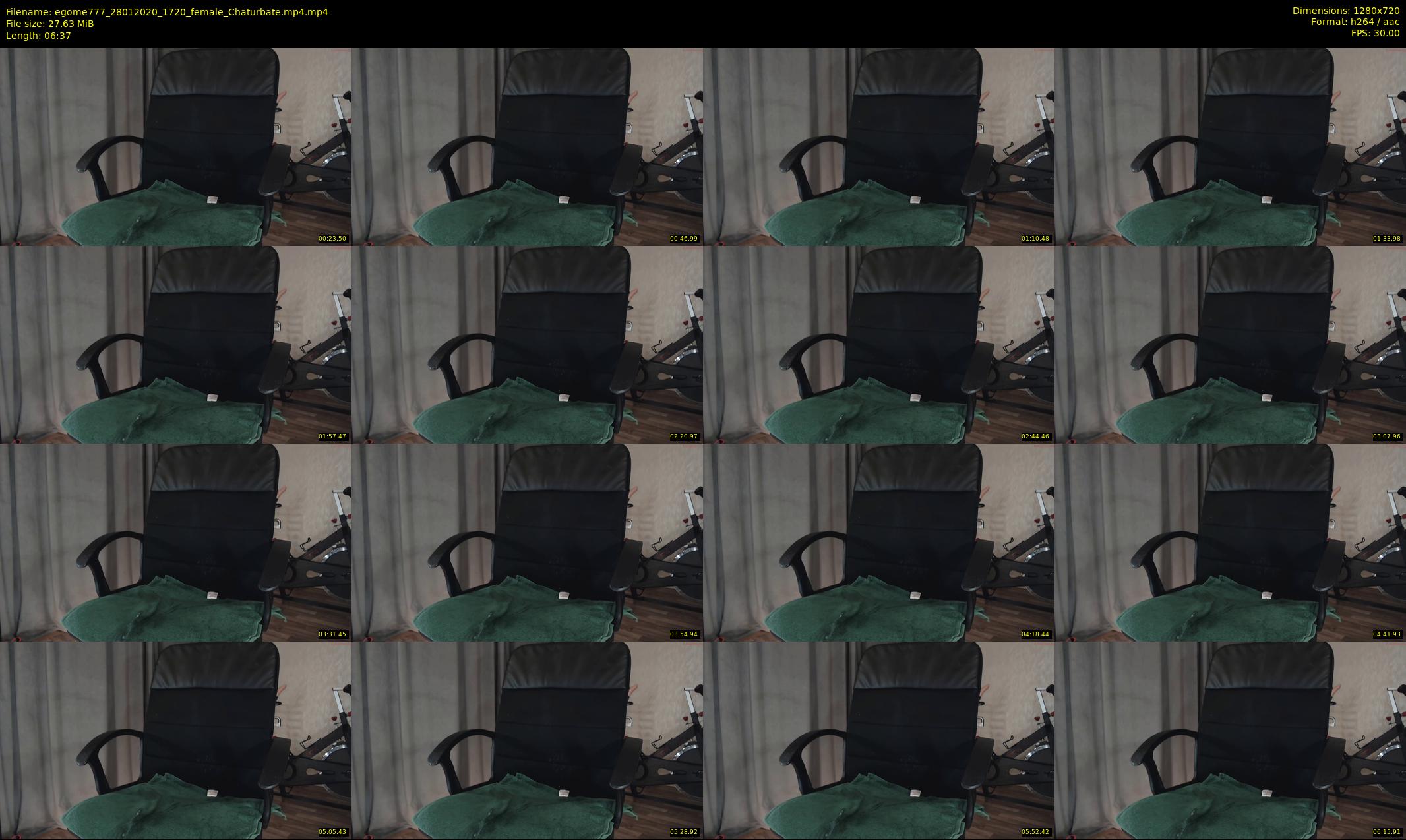 egome777 — 7 minute Chaturbate female cam show recording, 720p, Jan 28, 2020