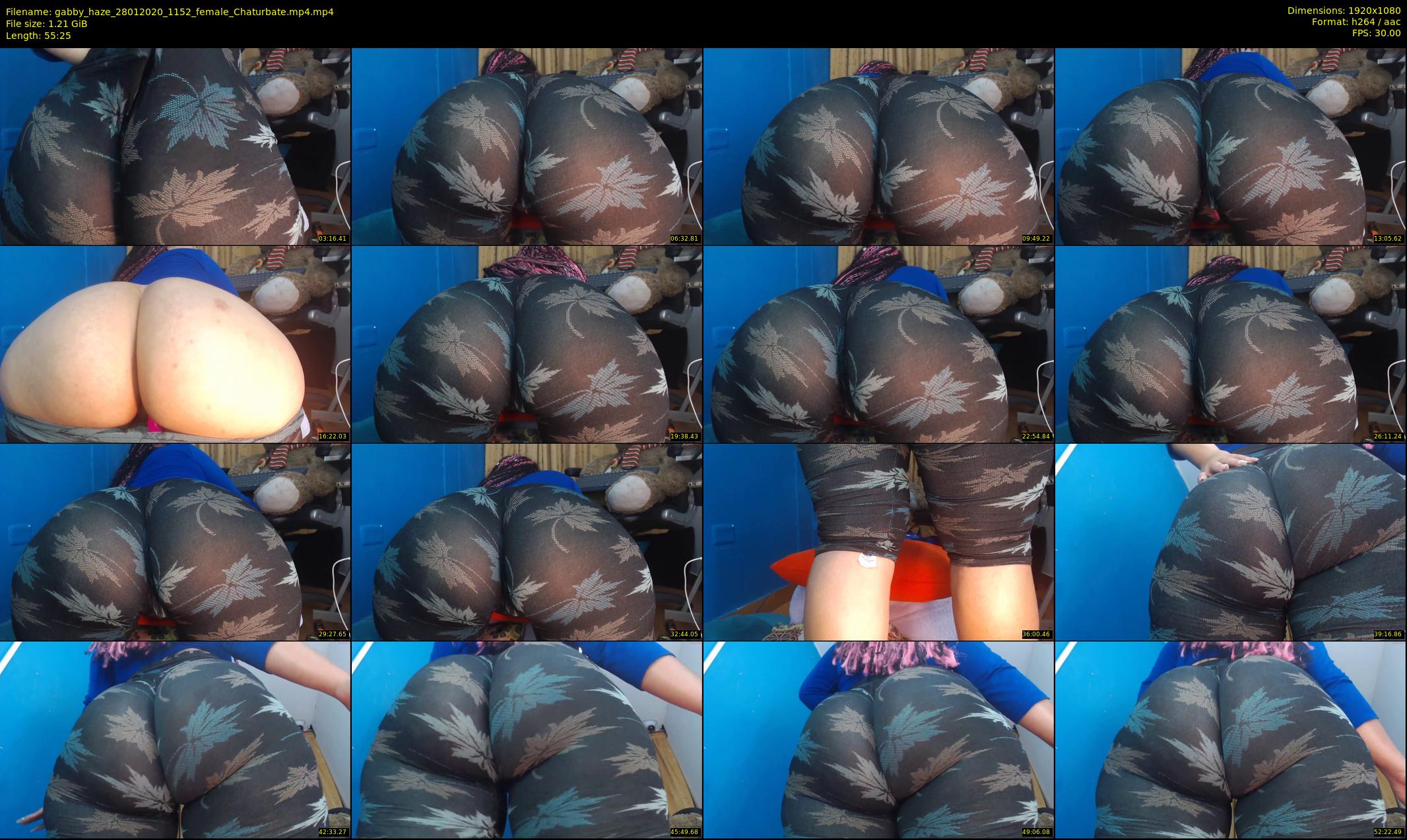 gabby_haze — 56 minute Chaturbate female cam show recording, 1080p, Jan 28, 2020