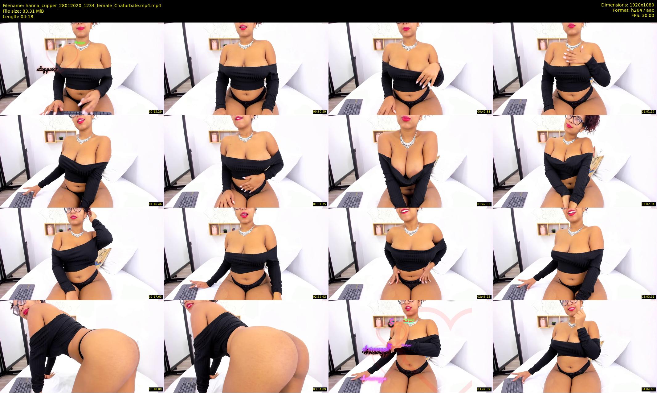 hanna_cupper — 5 minute Chaturbate female cam show recording, 1080p, Jan 28, 2020