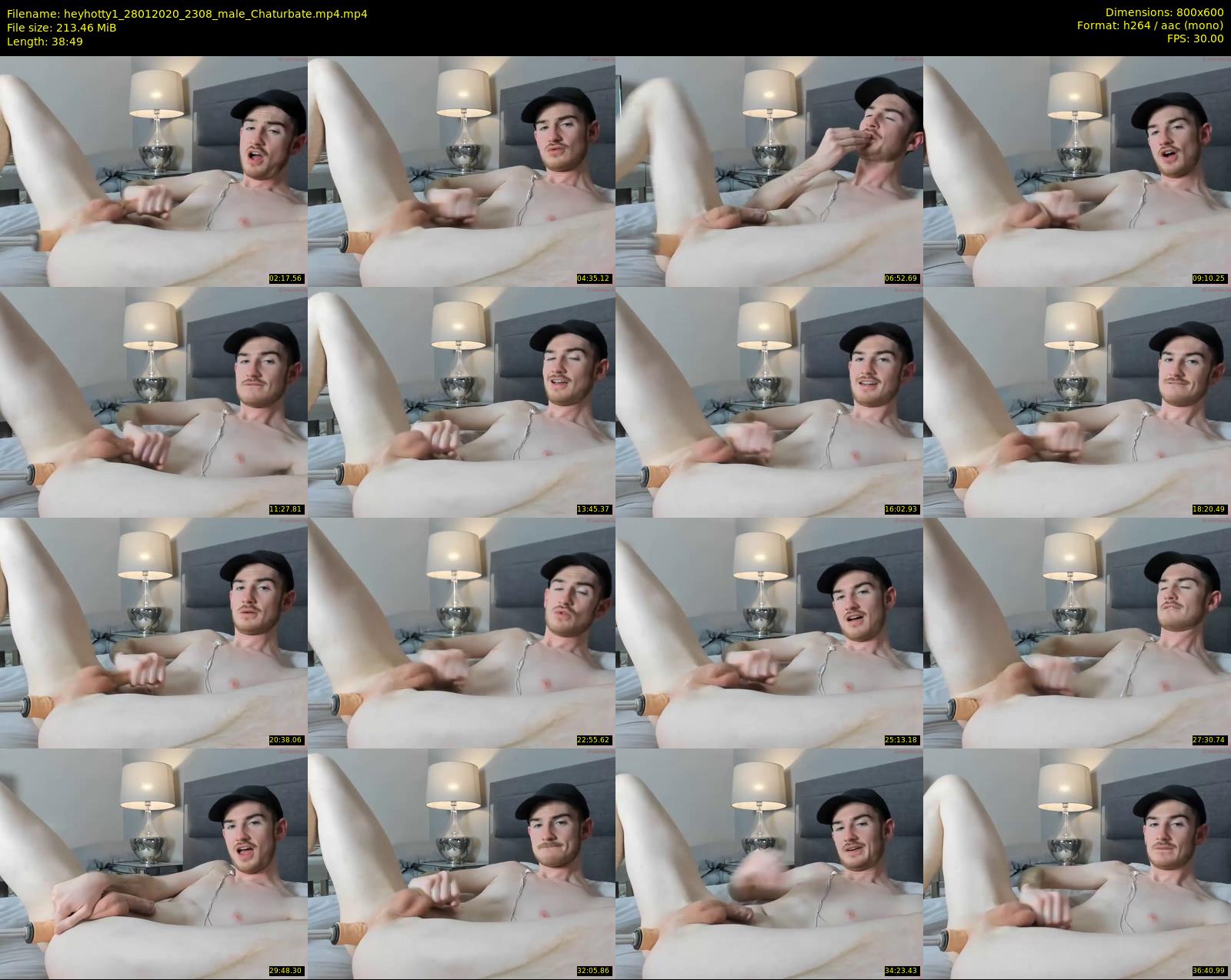 heyhotty1 — 39 minute Chaturbate male cam show recording, 480p, Jan 28, 2020