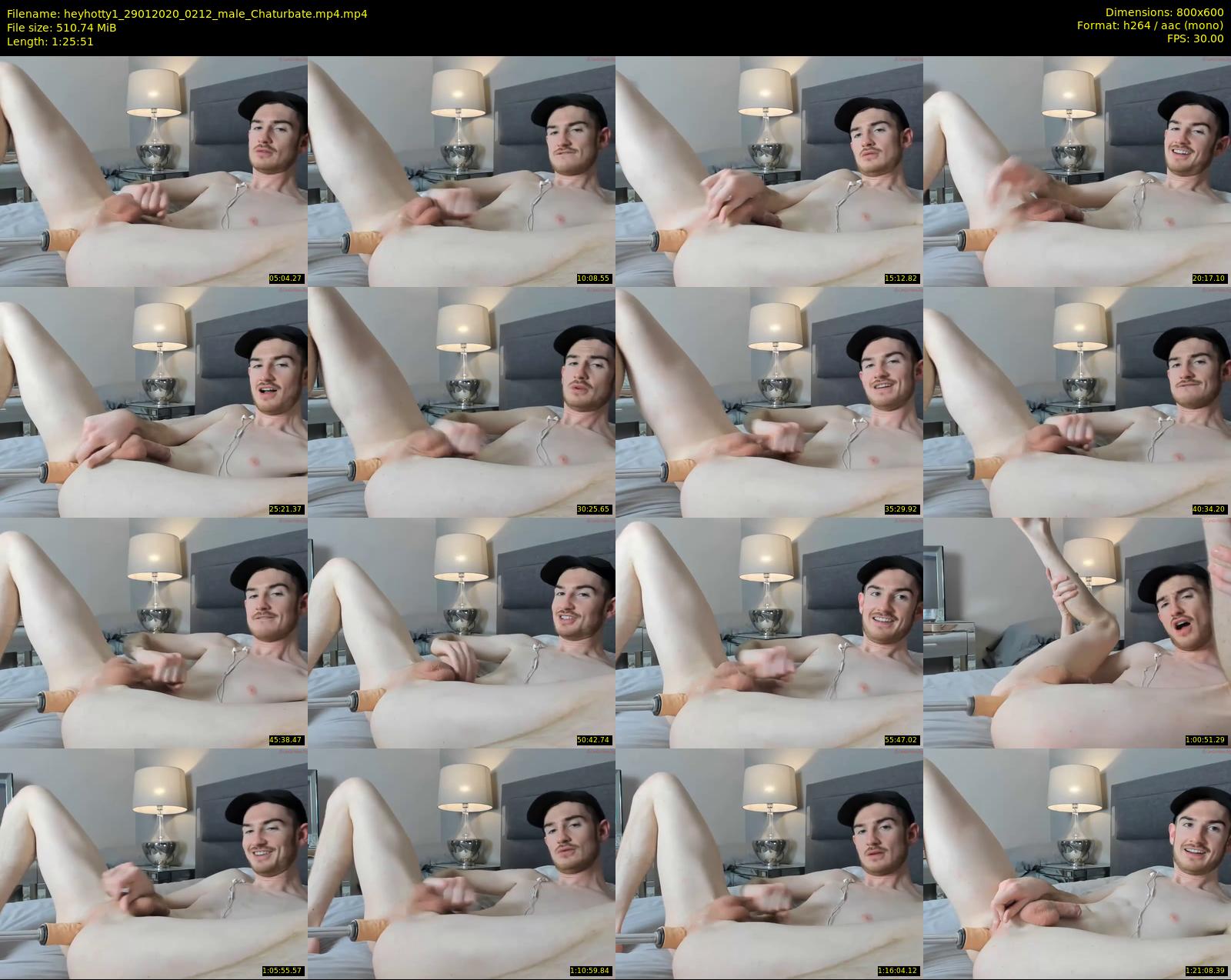 heyhotty1 — 86 minute Chaturbate male cam show recording, 480p, Jan 29, 2020