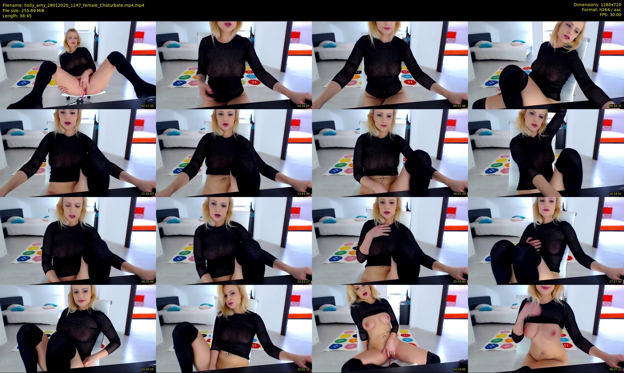 holly_amy — 39 minute Chaturbate couple cam show recording, 720p, Jan 28, 2020