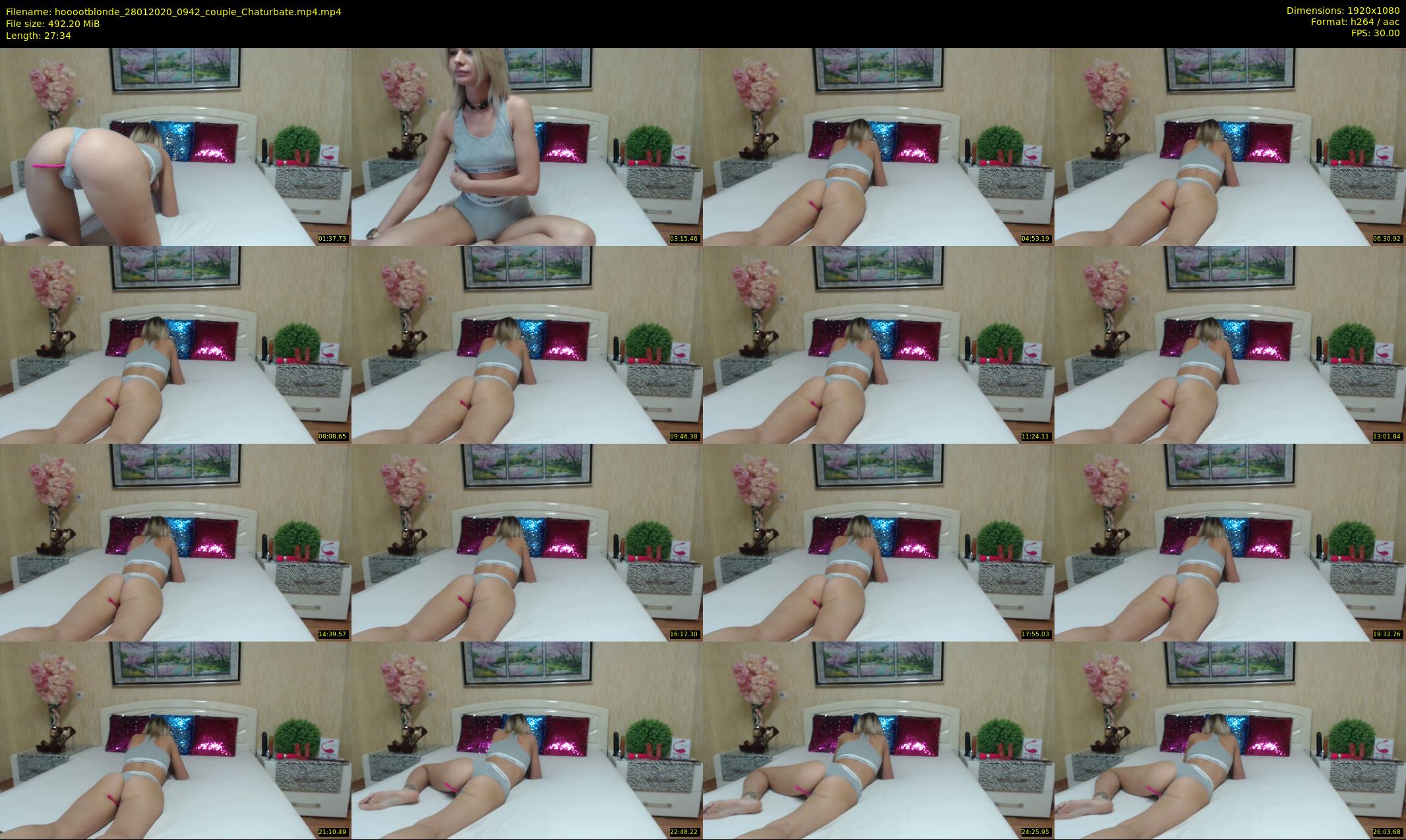 hooootblonde — 28 minute Chaturbate female cam show recording, 1080p, Jan 28, 2020