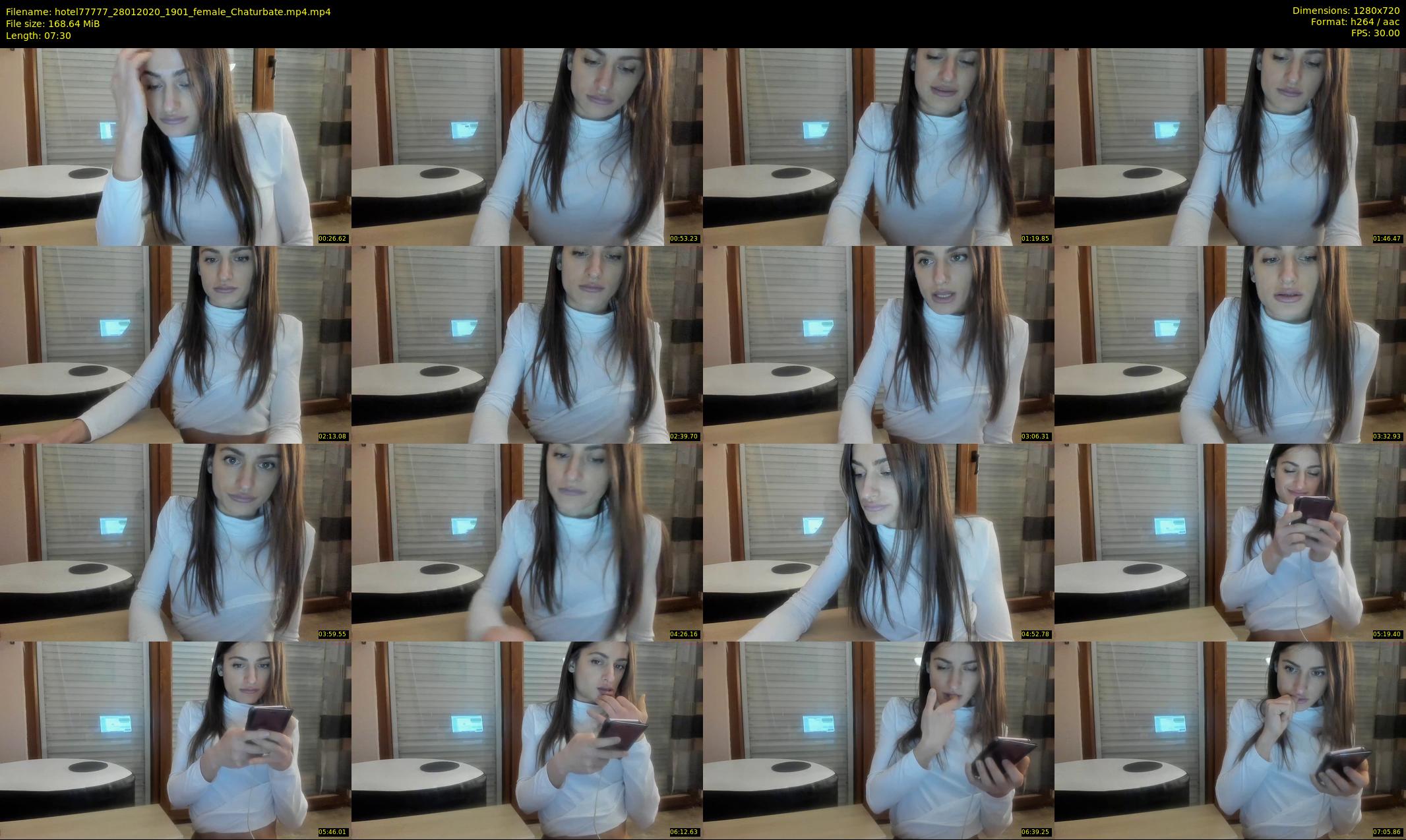 hotel77777 — 8 minute Chaturbate female cam show recording, 720p, Jan 28, 2020