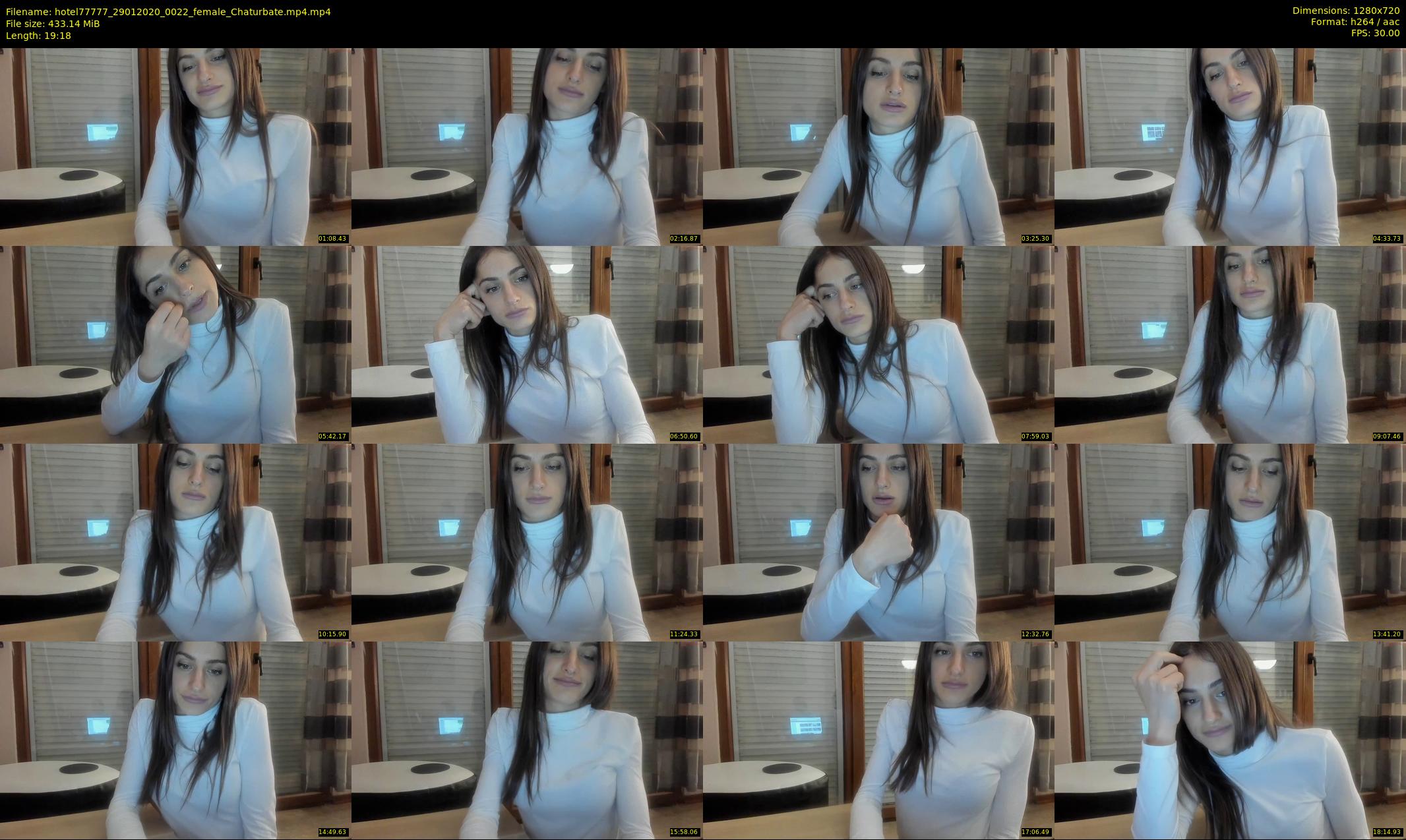 hotel77777 — 20 minute Chaturbate female cam show recording, 720p, Jan 29, 2020
