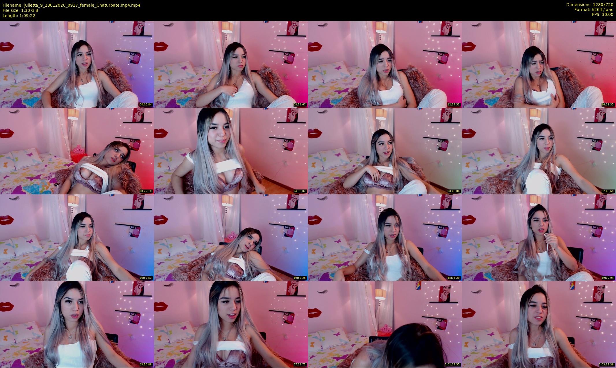 julietta_9 — 70 minute Chaturbate female cam show recording, 720p, Jan 28, 2020