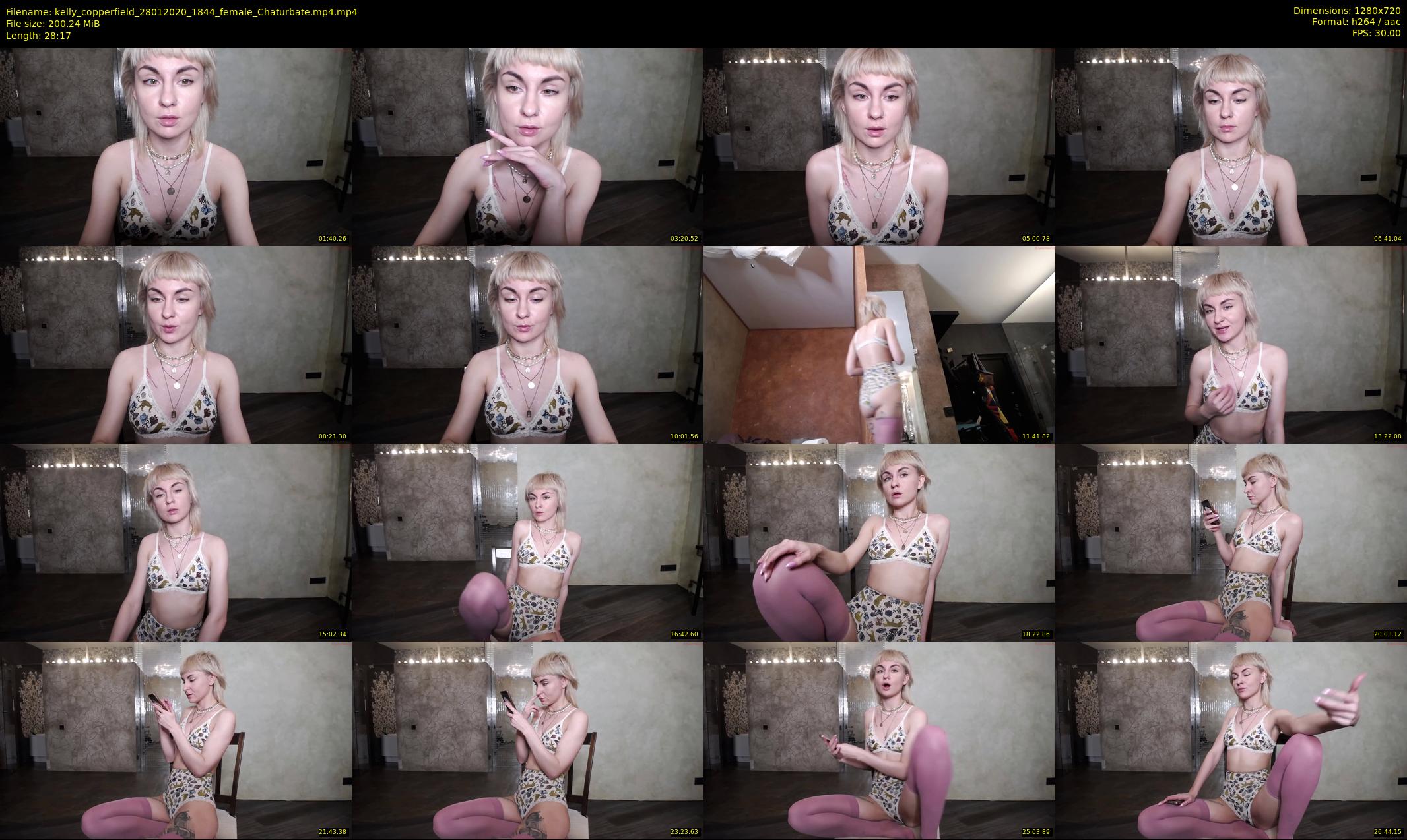 kelly_copperfield — 29 minute Chaturbate female cam show recording, 720p, Jan 28, 2020