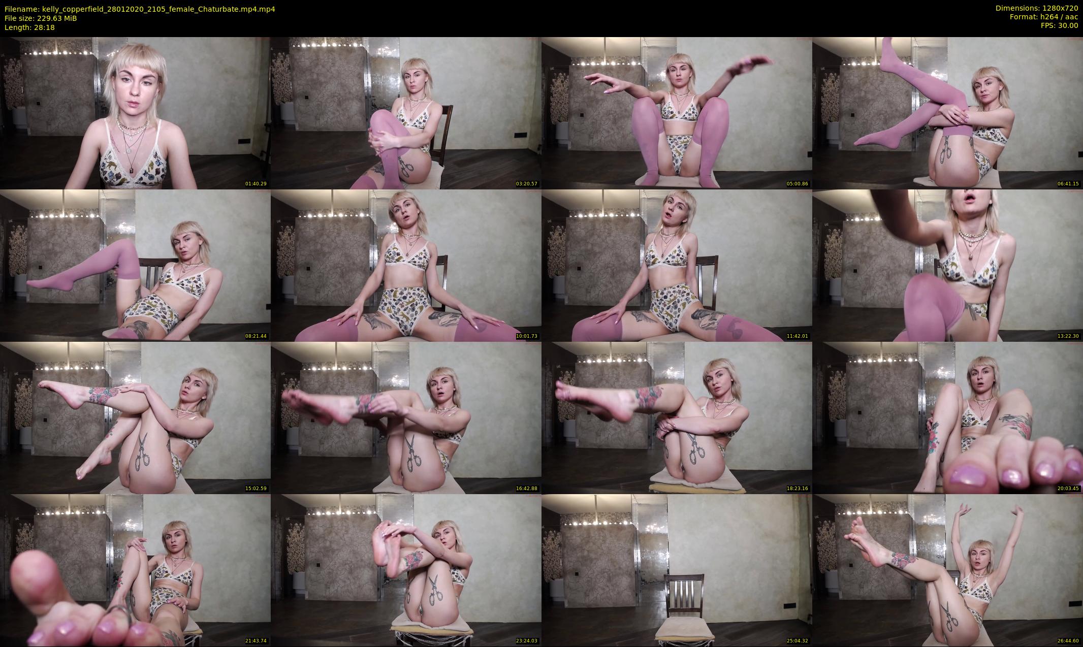 kelly_copperfield — 29 minute Chaturbate female cam show recording, 720p, Jan 28, 2020