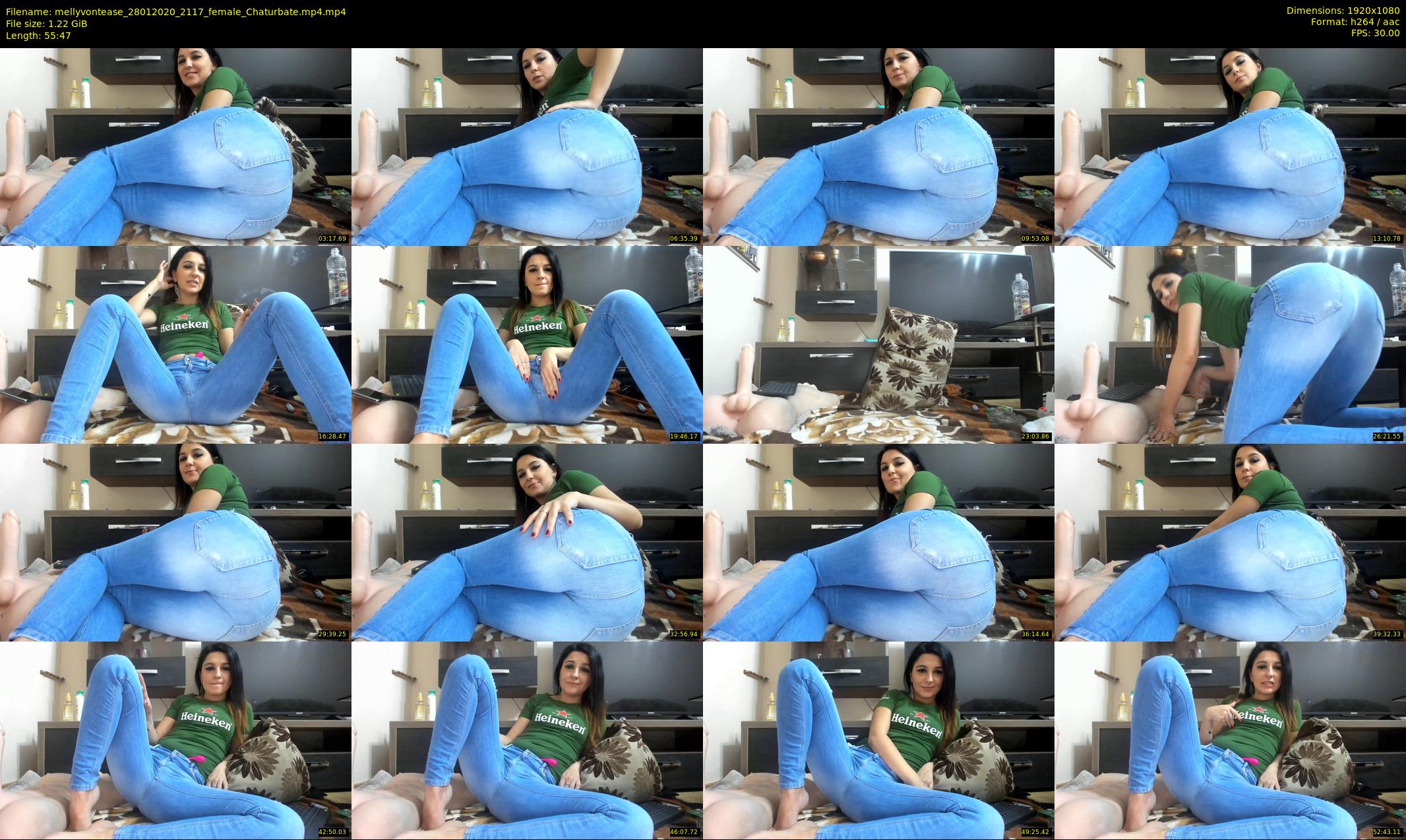 mellyvontease — 56 minute Chaturbate female cam show recording, 1080p, Jan 28, 2020