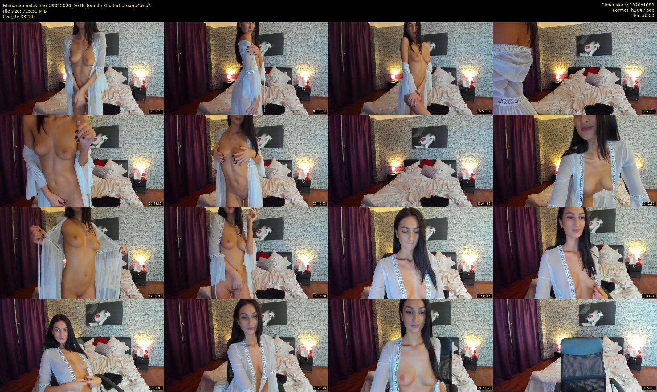 miley_me — 34 minute Chaturbate female cam show recording, 1080p, Jan 29, 2020