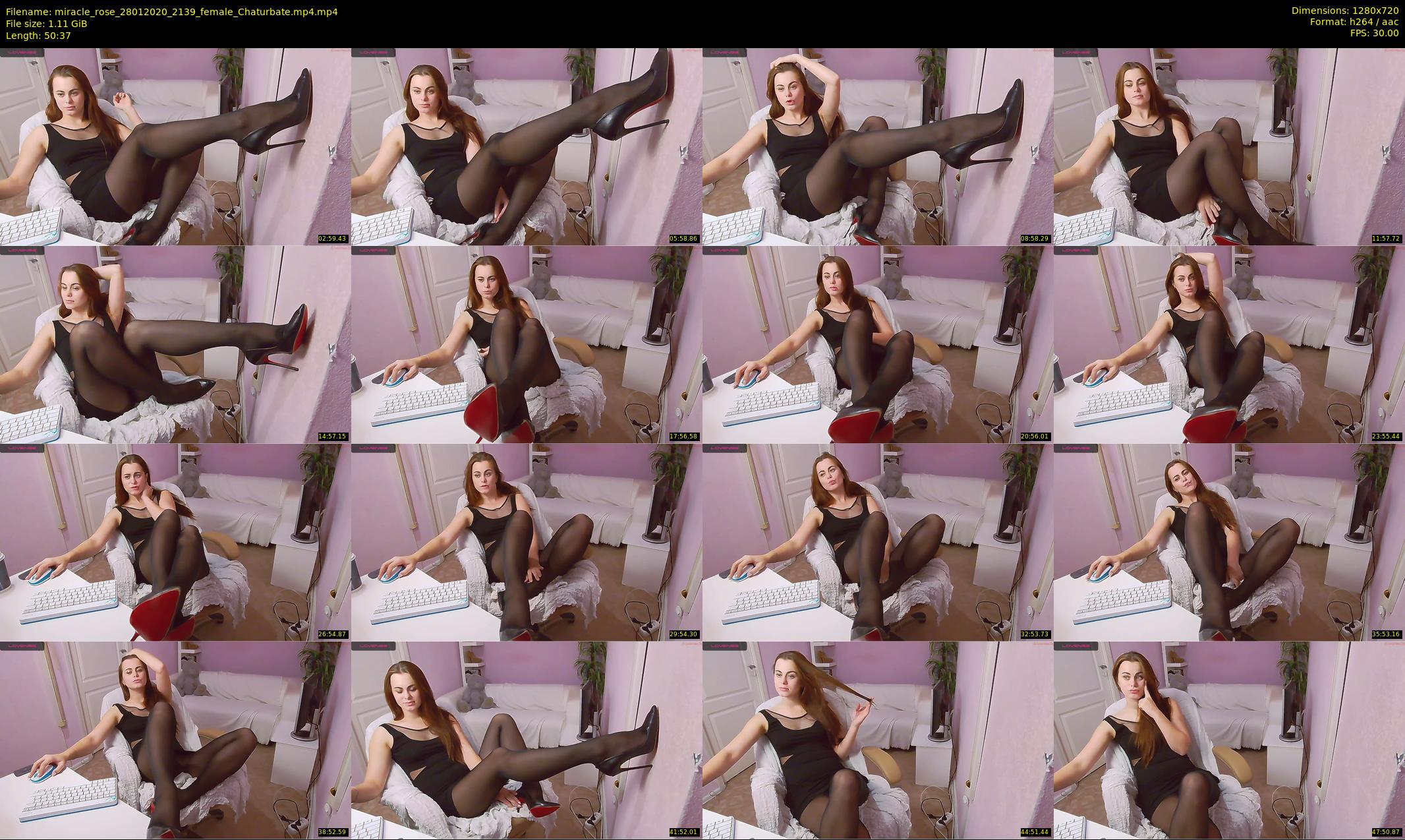 miracle_rose — 51 minute Chaturbate female cam show recording, 720p, Jan 28, 2020