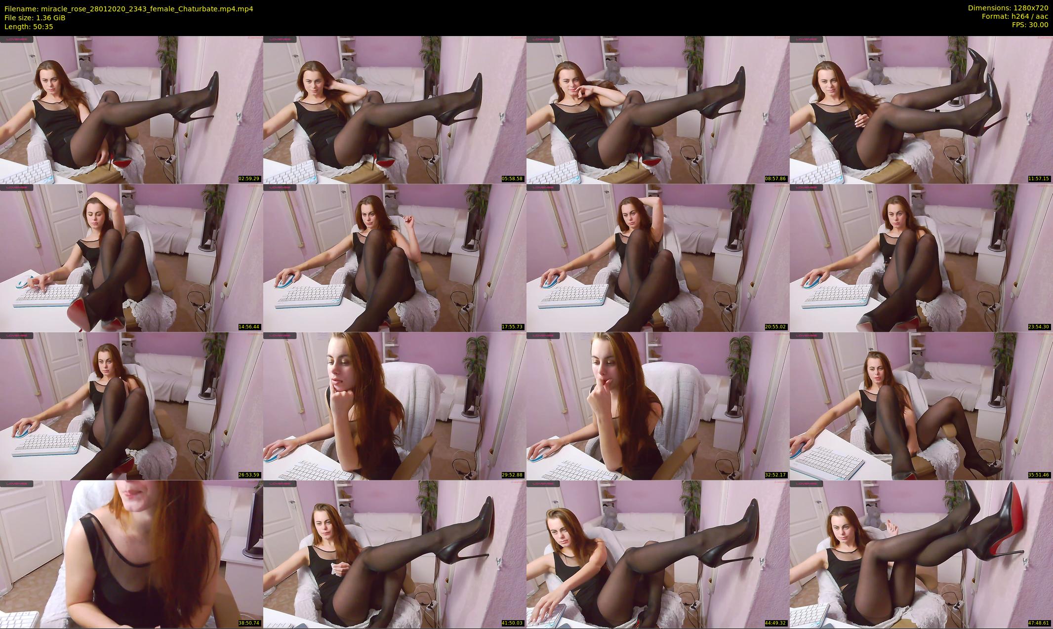 miracle_rose — 51 minute Chaturbate female cam show recording, 720p, Jan 28, 2020