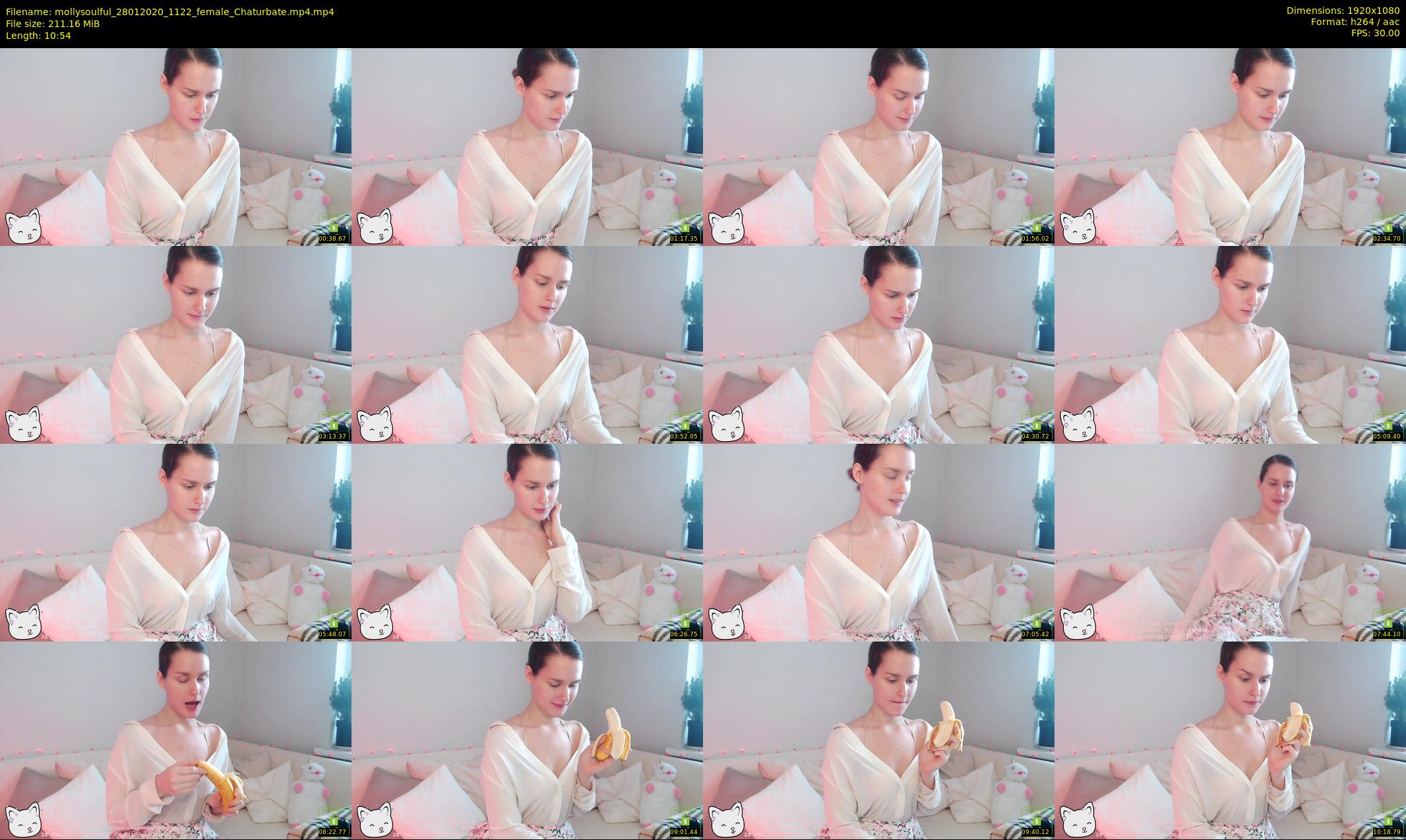 mollysoulful — 11 minute Chaturbate female cam show recording, 1080p, Jan 28, 2020
