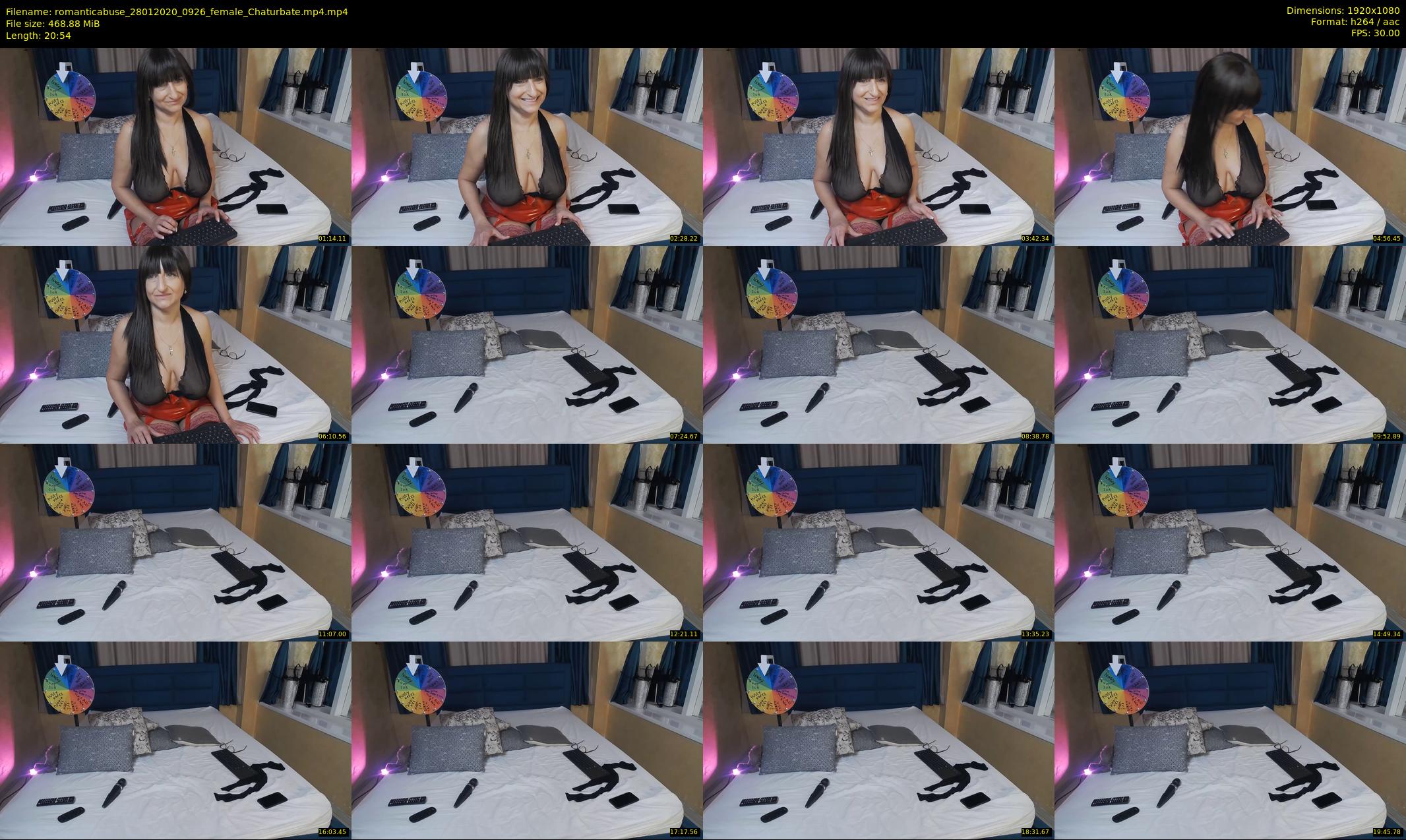romanticabuse — 21 minute Chaturbate female cam show recording, 1080p, Jan 28, 2020