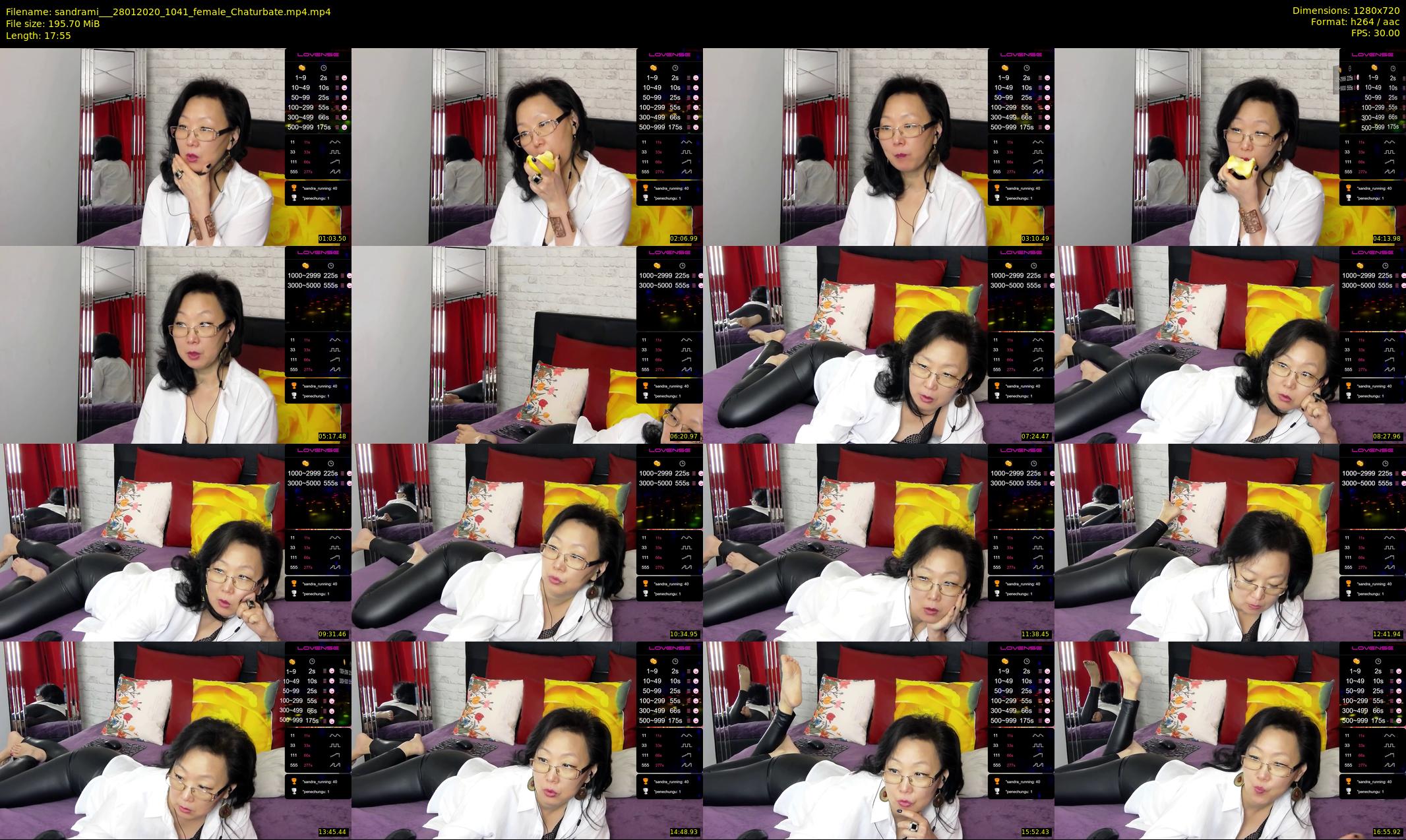 sandrami__ — 18 minute Chaturbate female cam show recording, 720p, Jan 28, 2020