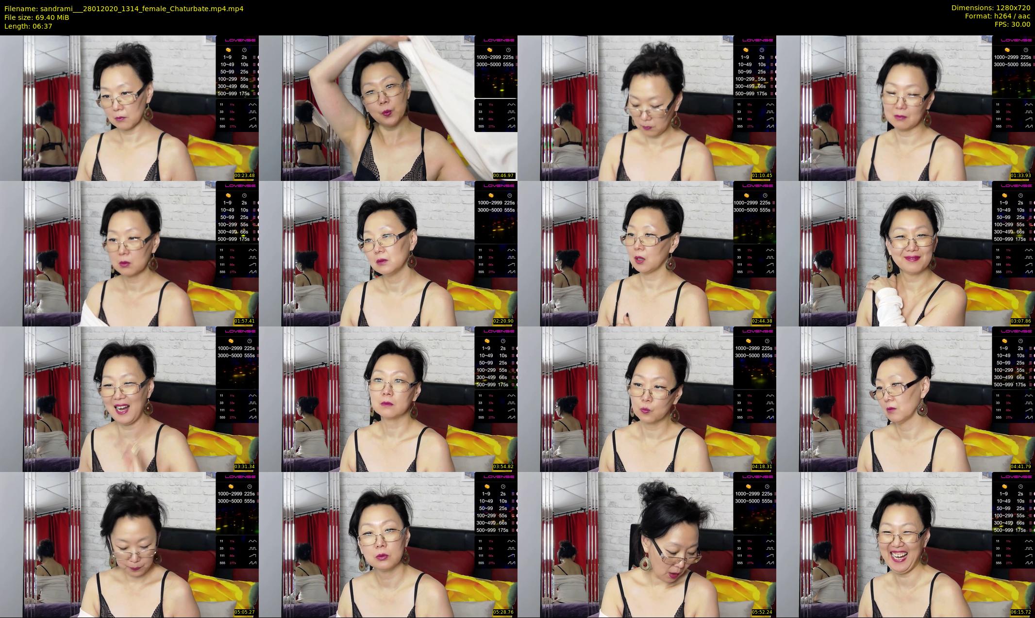 sandrami__ — 7 minute Chaturbate female cam show recording, 720p, Jan 28, 2020