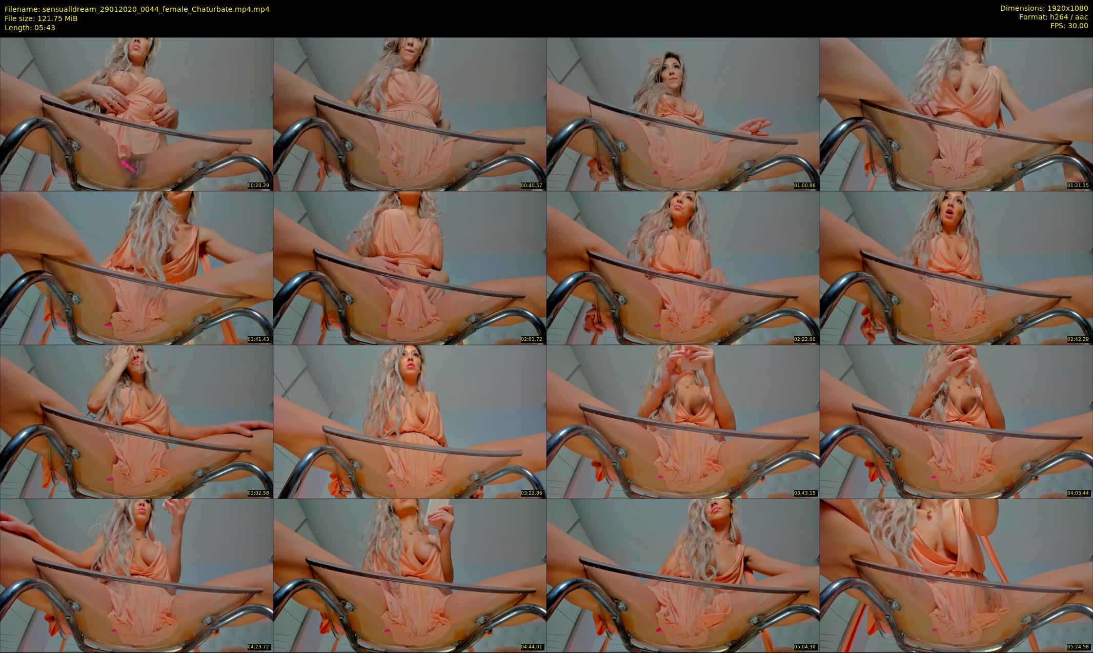 sensualldream — 6 minute Chaturbate female cam show recording, 1080p, Jan 29, 2020