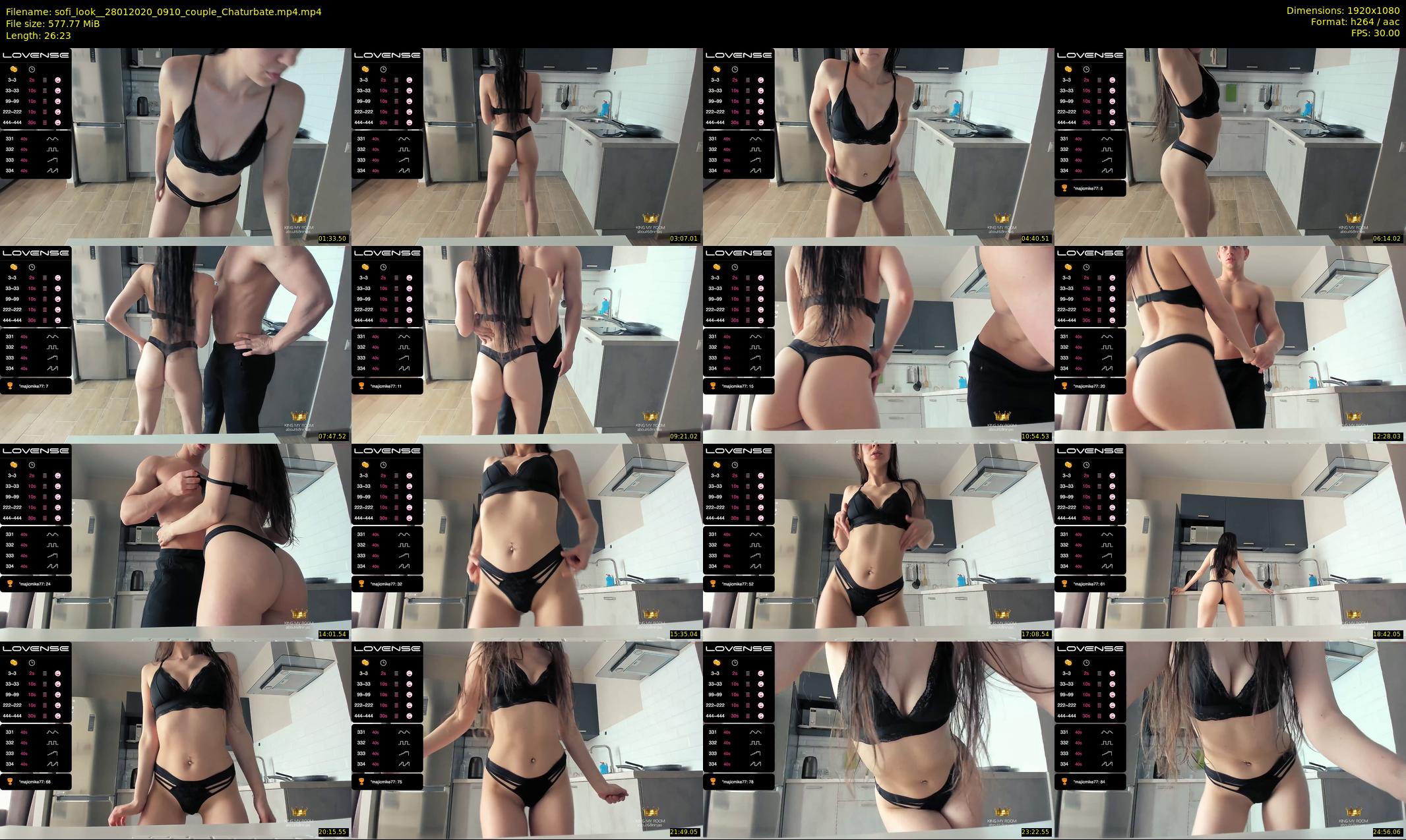 sofi_look_ — 27 minute Chaturbate couple cam show recording, 1080p, Jan 28, 2020