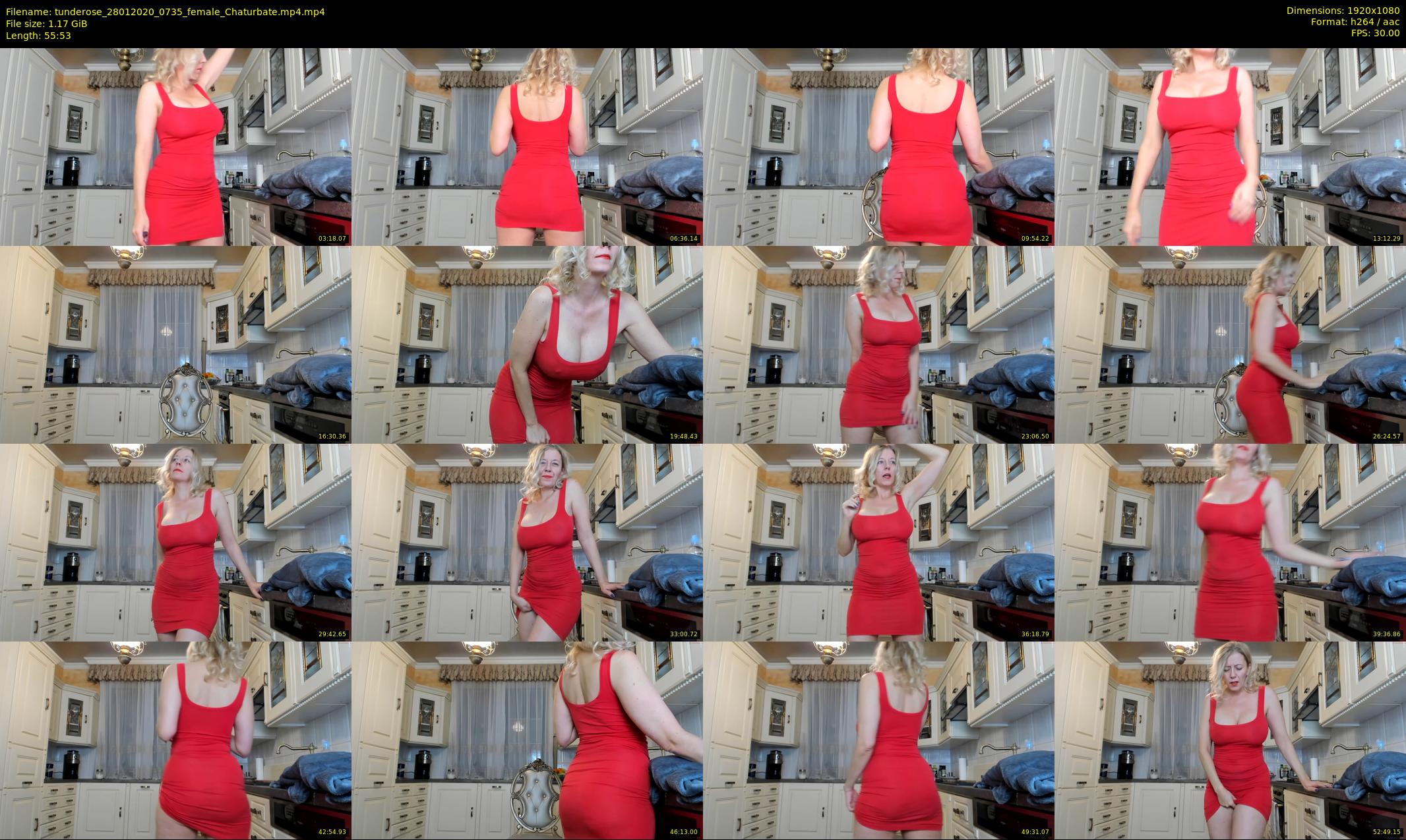 tunderose — 56 minute Chaturbate female cam show recording, 1080p, Jan 28, 2020