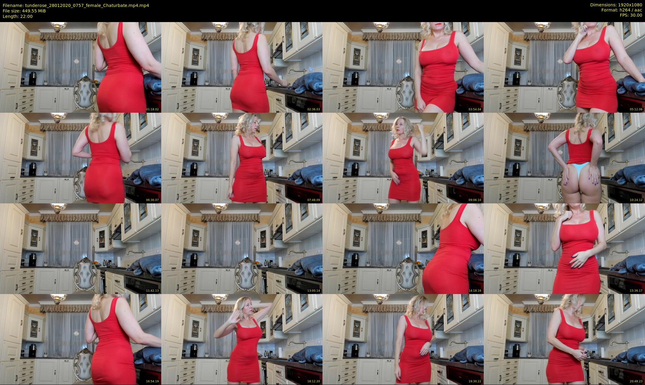 tunderose — 22 minute Chaturbate female cam show recording, 1080p, Jan 28, 2020