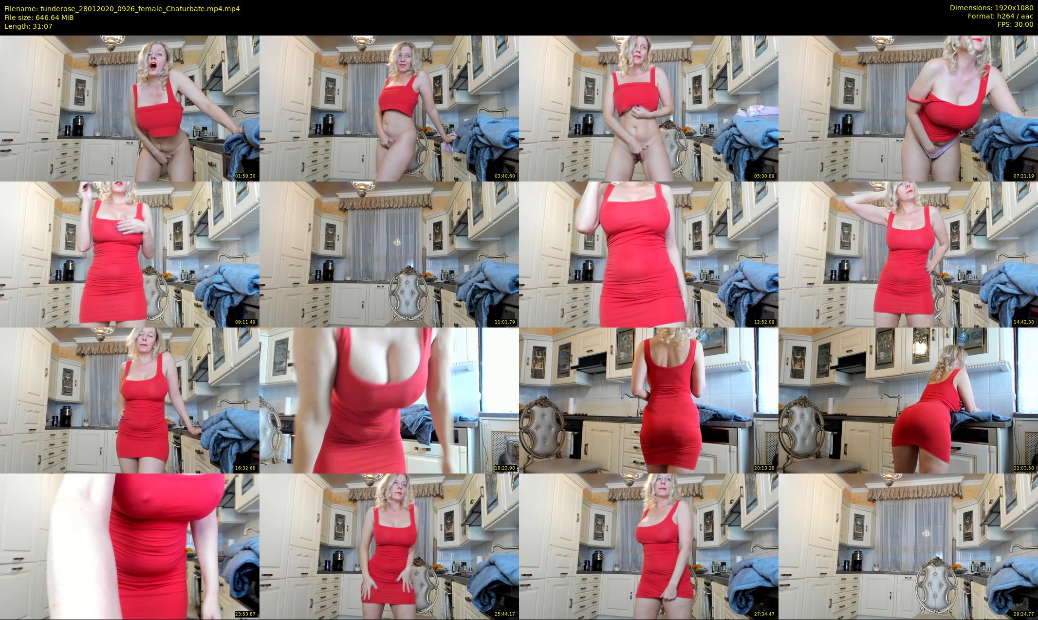 tunderose — 32 minute Chaturbate female cam show recording, 1080p, Jan 28, 2020