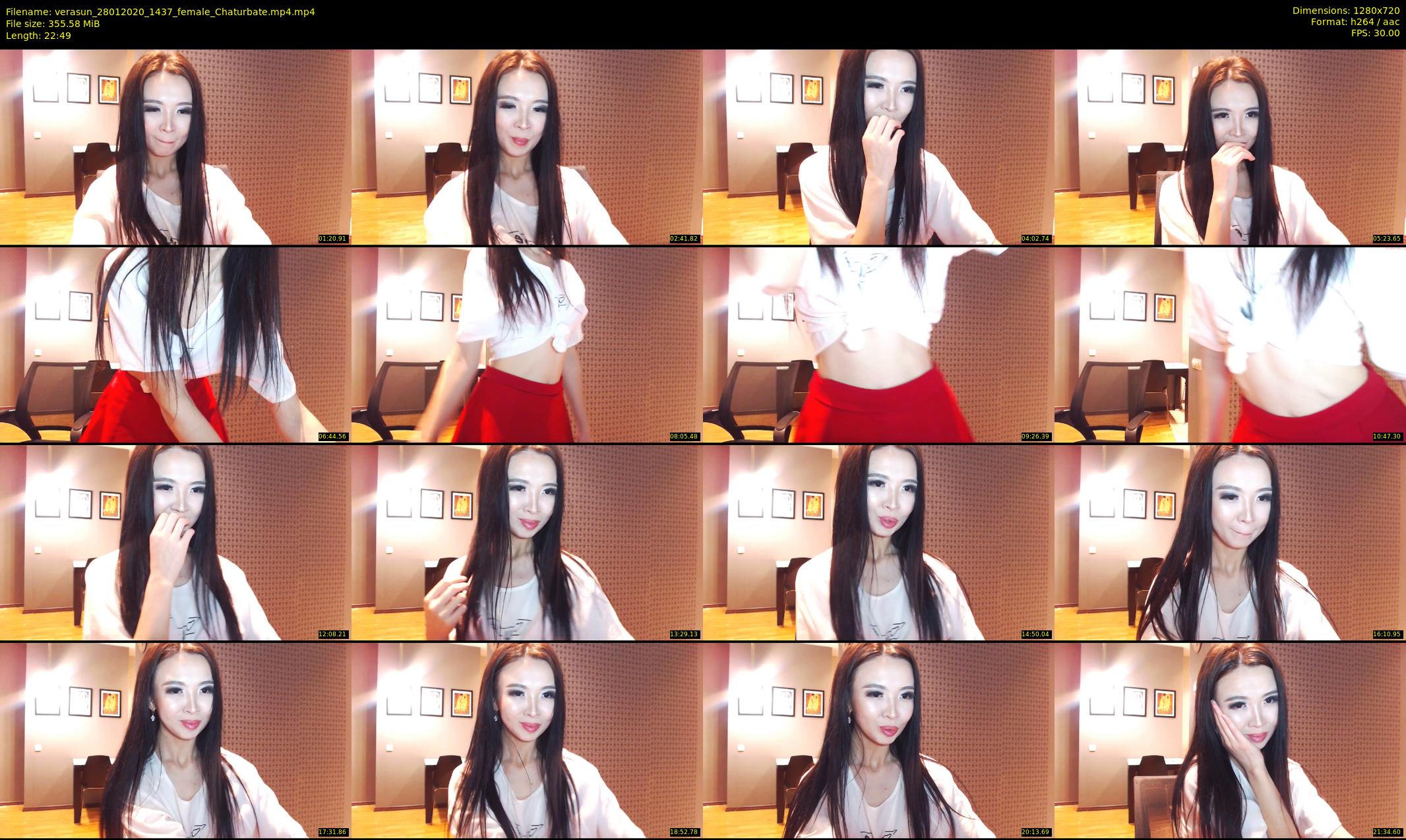 verasun — 23 minute Chaturbate female cam show recording, 720p, Jan 28, 2020