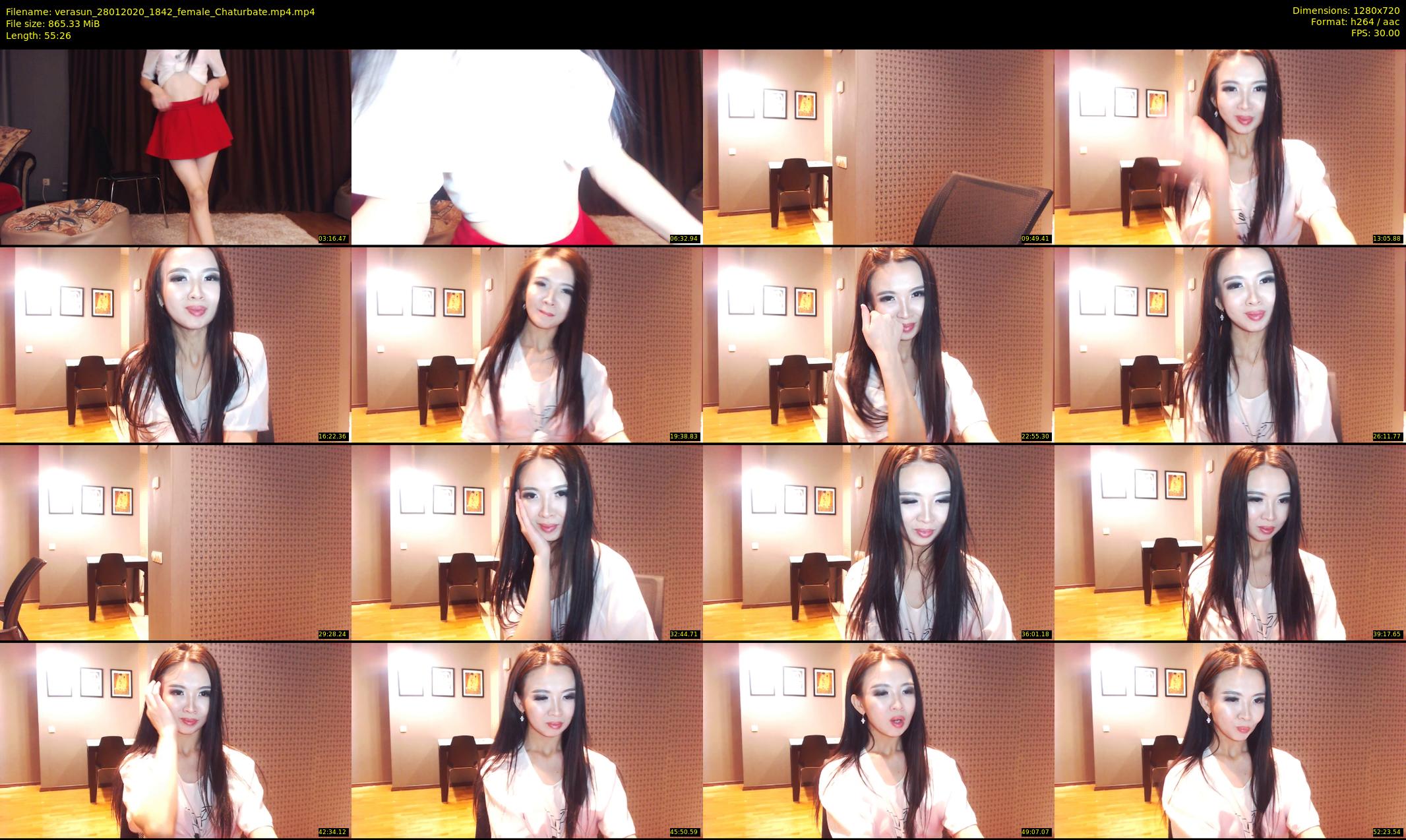 verasun — 56 minute Chaturbate female cam show recording, 720p, Jan 28, 2020