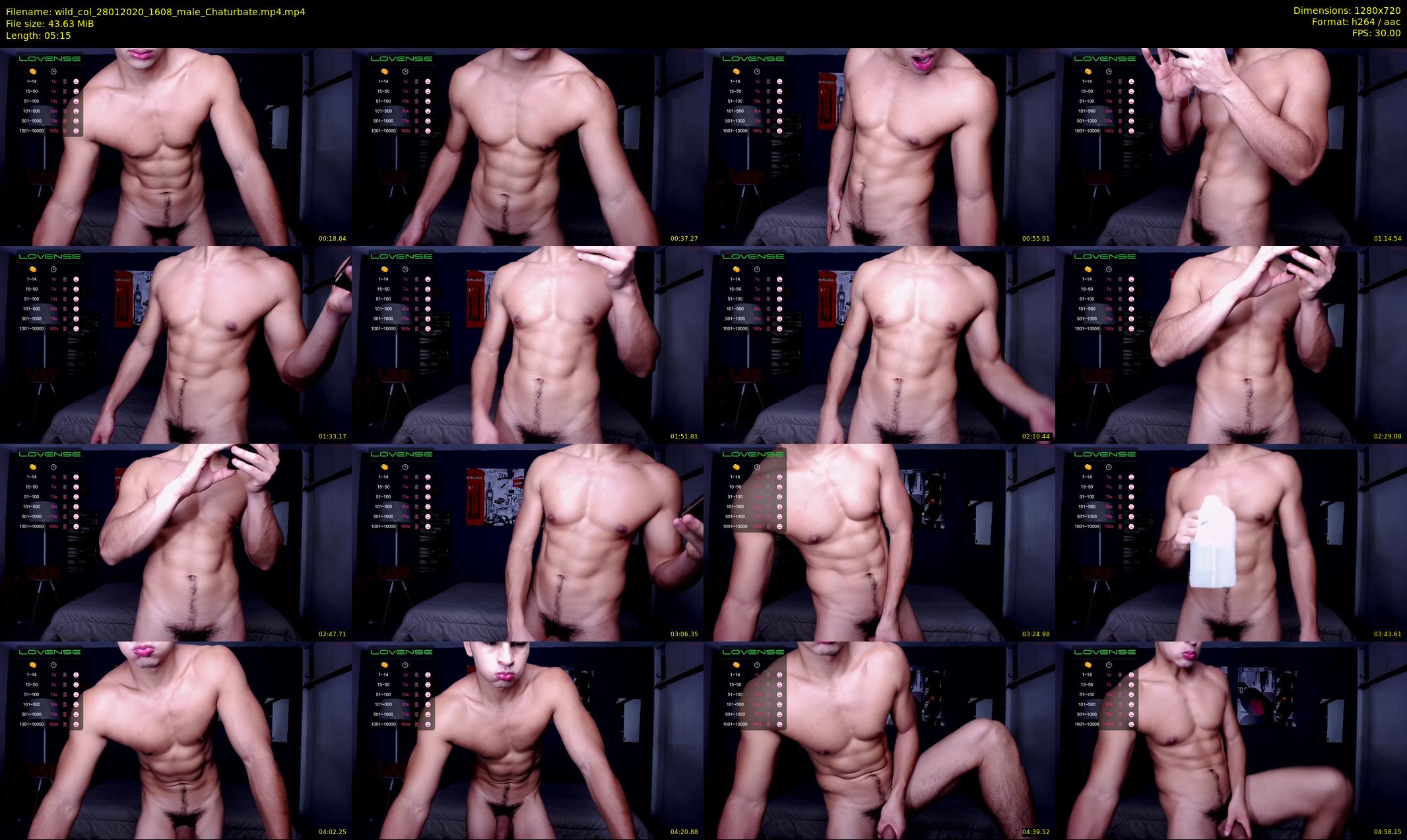 wild_col — 6 minute Chaturbate male cam show recording, 720p, Jan 28, 2020