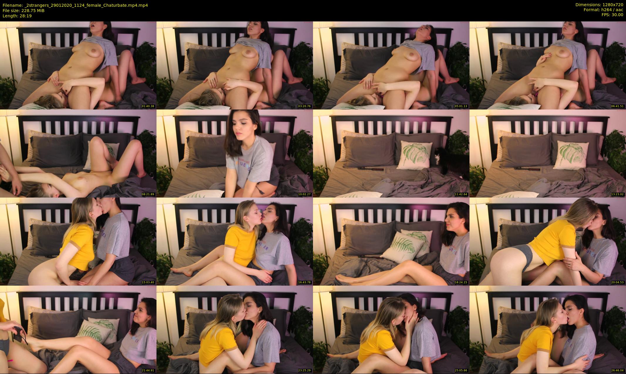 _2strangers — 29 minute Chaturbate couple cam show recording, 720p, Jan 29, 2020