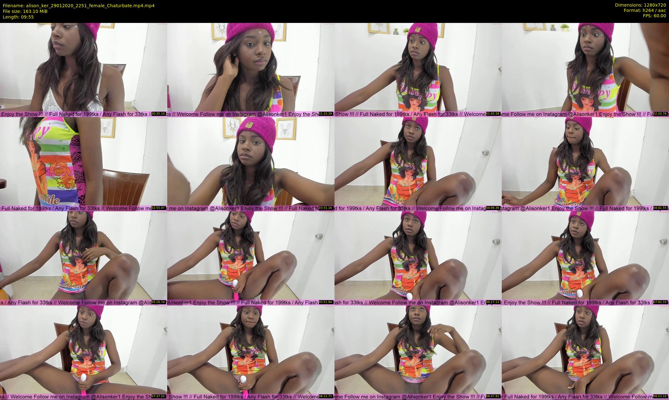alison_ker — 10 minute Chaturbate female cam show recording, 720p, Jan 29, 2020