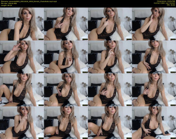 amanda0803 — 9 minute Chaturbate female cam show recording, 720p, Jan 29, 2020